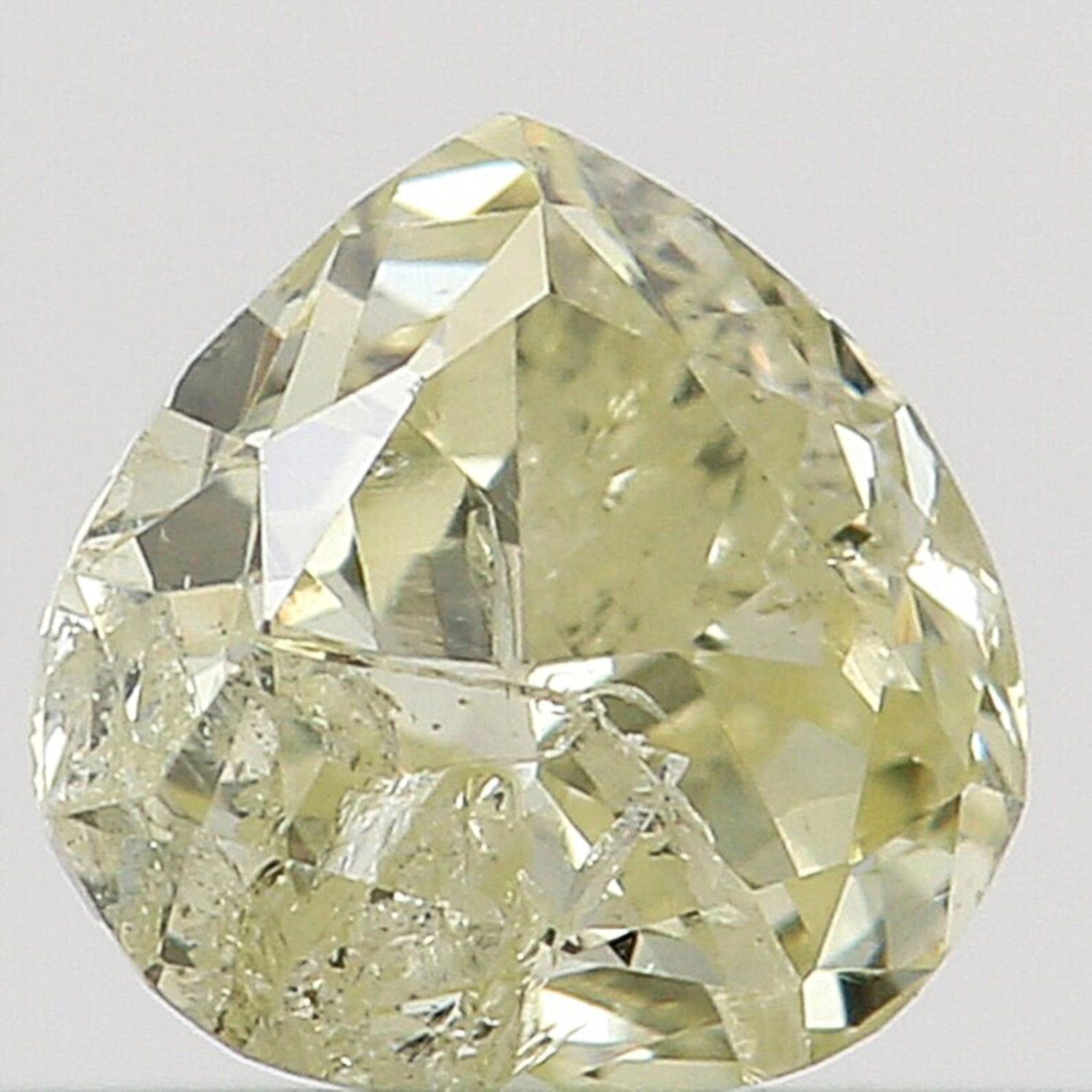 0.19 CT Natural Loose Heart Shape Diamond Yellow Color Heart Diamond 3.50 MM Natural Loose Yellow Color Heart Brilliant Cut Diamond QN8175