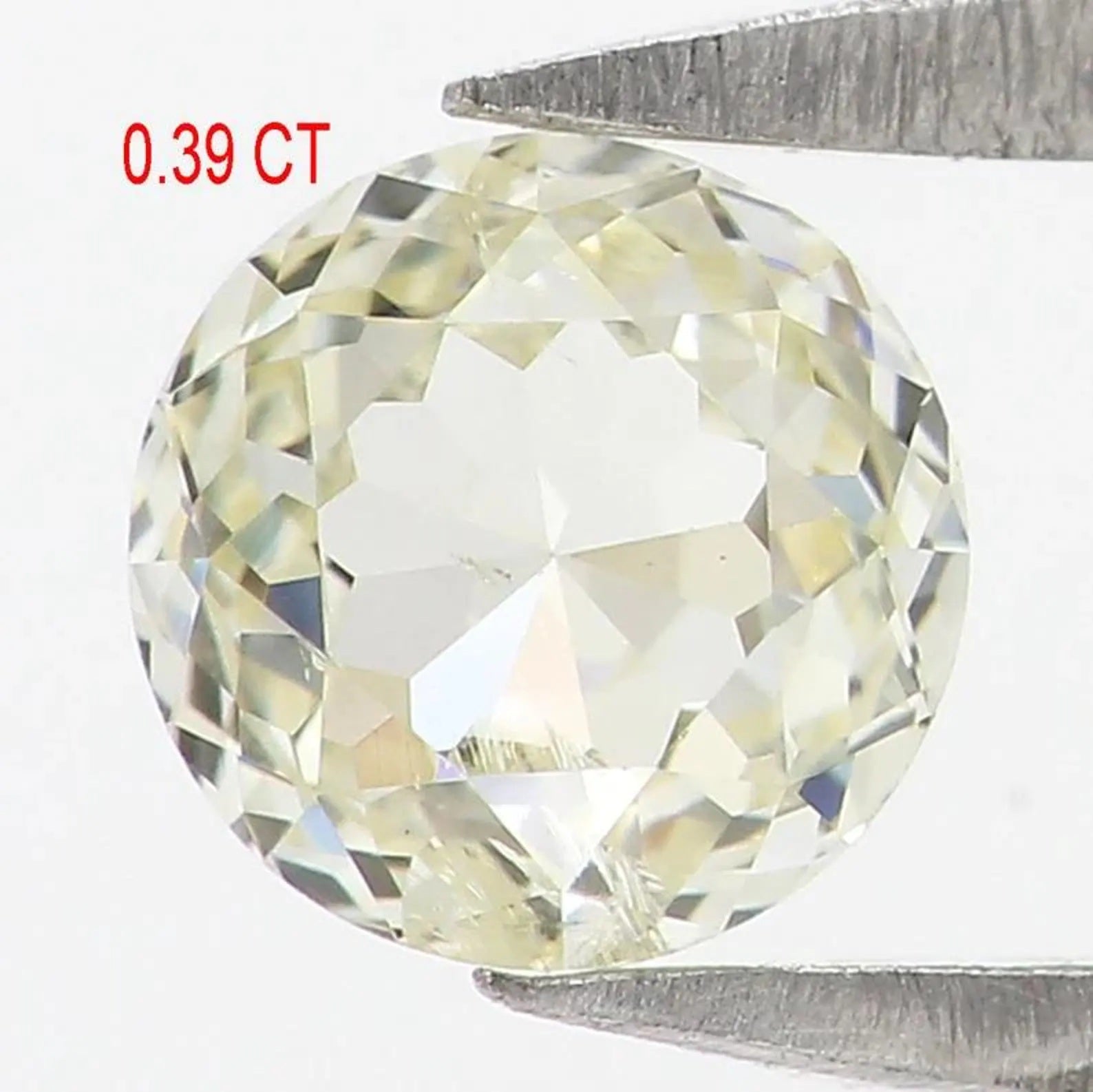 0.39 CT Natural Loose Round Shape Diamond White - J Color Round Cut Diamond 4.70 MM Natural Loose White Color Round Rose Cut Diamond QN2238