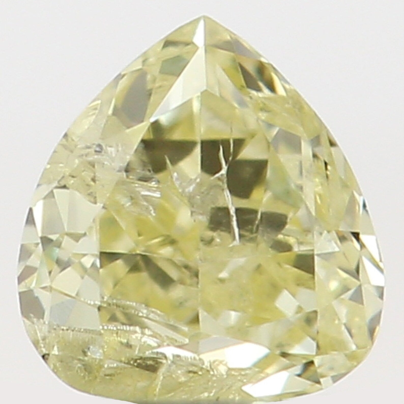 0.14 Ct Natural Loose Heart Shape Diamond Yellow Color Heart Cut Diamond 3.20 MM Natural Loose Diamond Heart Brilliant Cut Diamond N8074