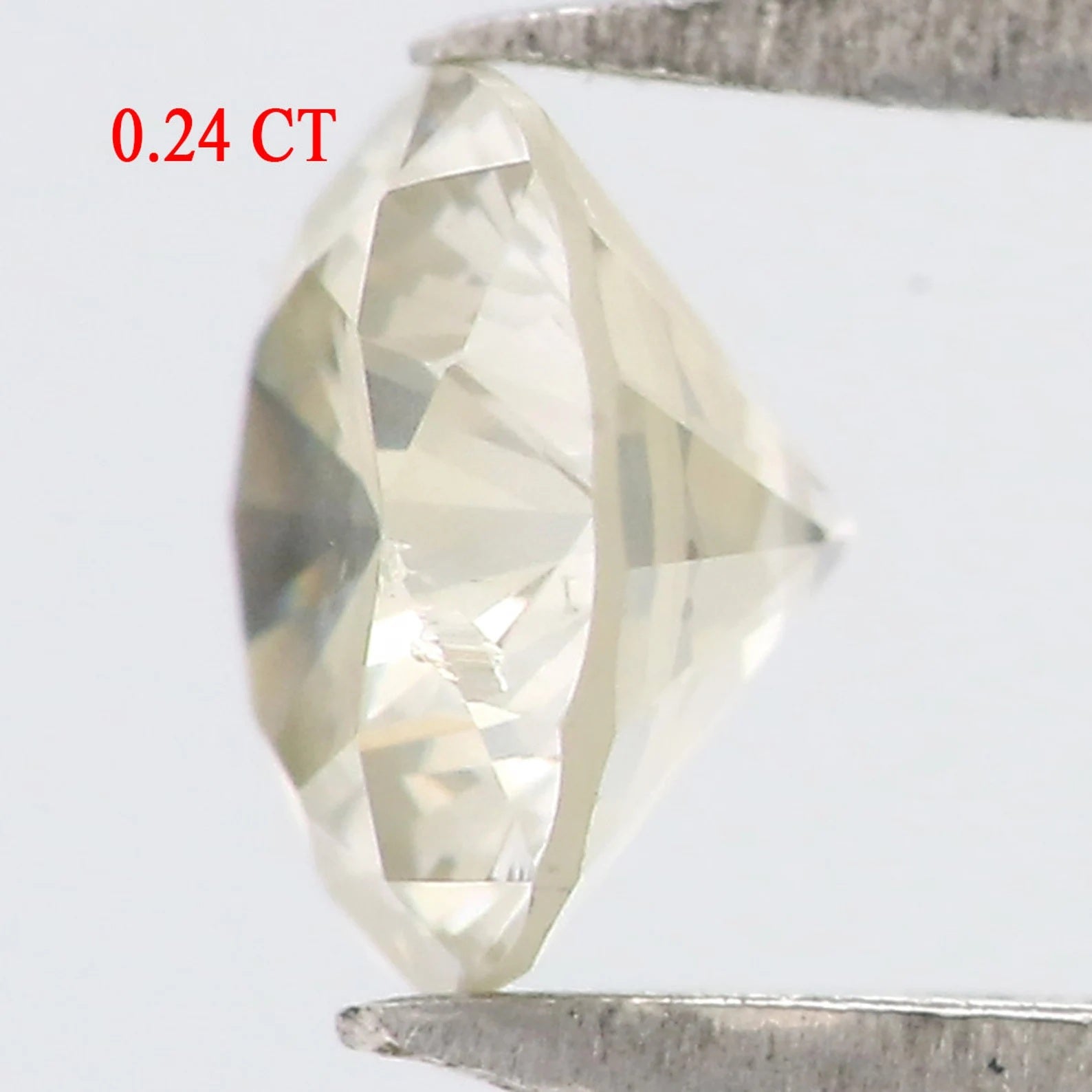 Natural Loose Round Brilliant Cut Diamond White - I Color 0.24 CT 3.91 MM Round Shape Rose Cut Diamond N1885