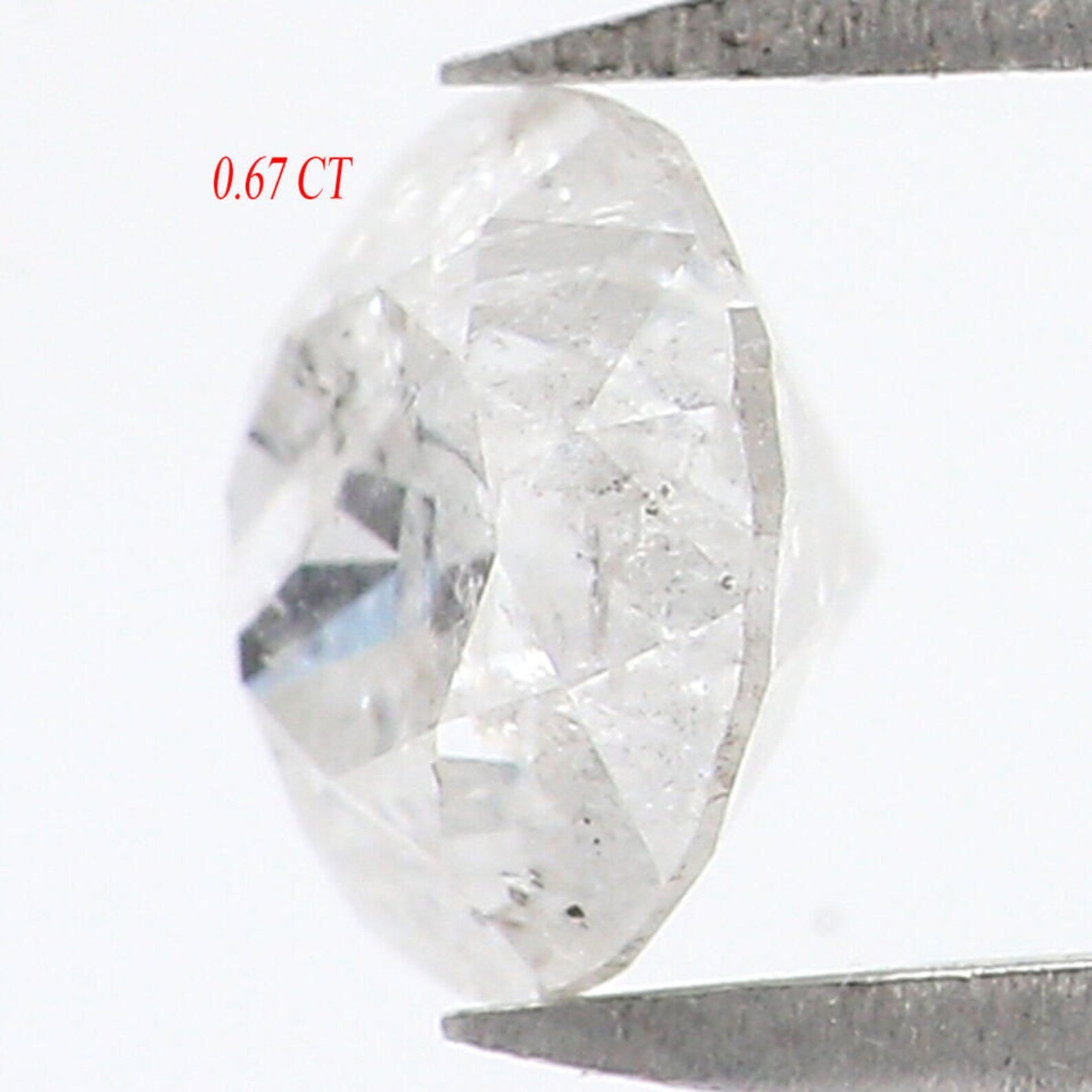 0.67 CT Natural Loose Round Brilliant Cut Diamond White - G Color Round Diamond 5.30 MM Natural Loose Diamond Round Shape Diamond QN9877