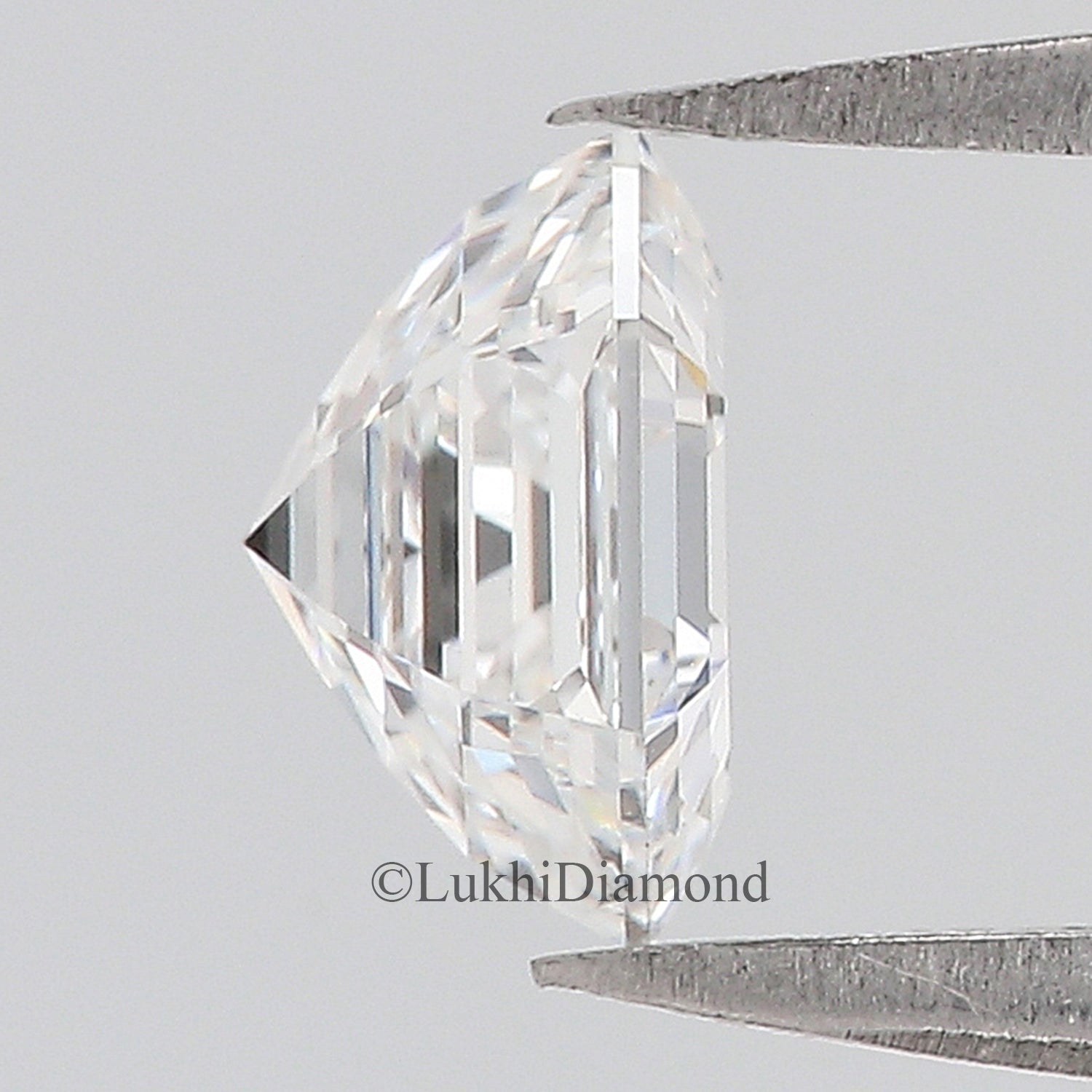 1 CT Hexagon Brilliant Cut Lab Grown Diamond Lab Created Loose Diamond Hexagon CVD Diamond Lab Made Hexagon for Engagement Ring Q112
