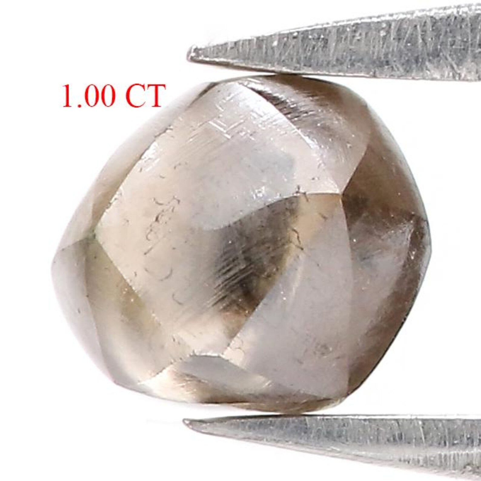 1.00 CT Natural Loose Rough Shape Diamond Brown Color Rough Irregular Cut Diamond 5.45 MM Natural Loose Diamond Rough Uncut Diamond QN2525