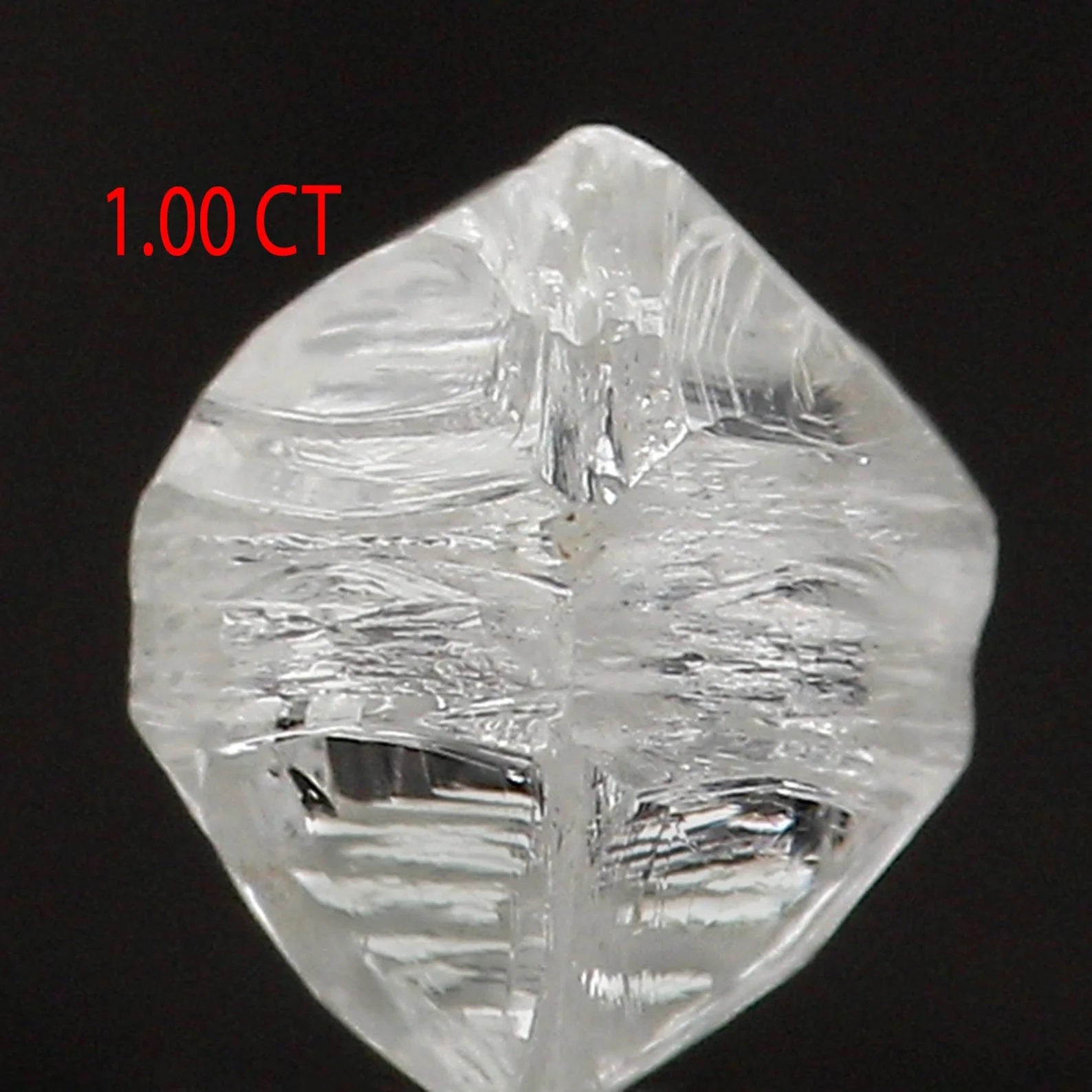 Natural Loose Rough Diamond White -F Color 1.00 CT 6.20 MM Rough Irregular Cut Diamond N2119