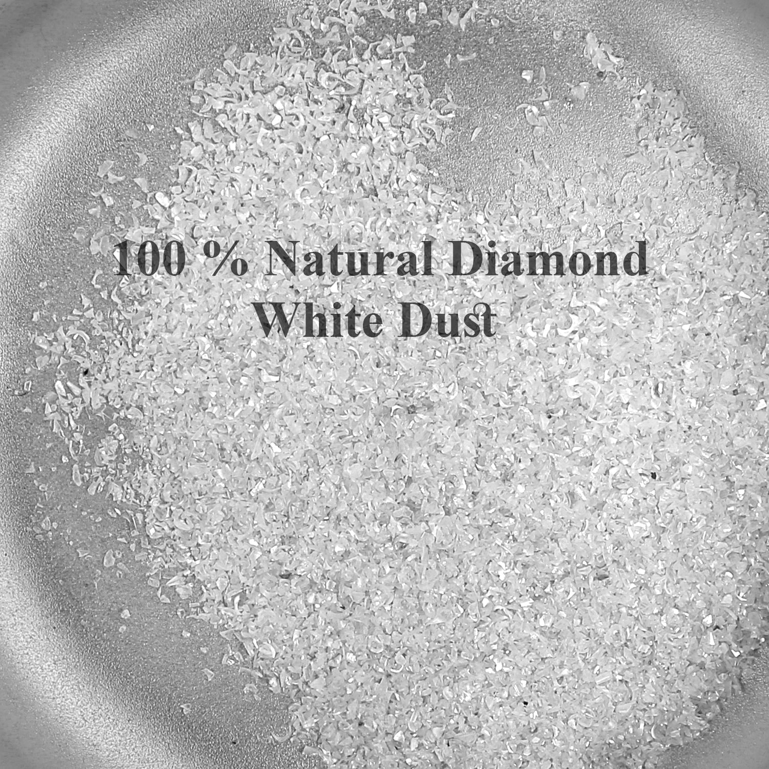 10 CT Natural White Diamond Dust Faceted Chips Crushed Powder Loose Natural Diamond For Jewelry Making Inlay Resin Art Craft Supply Q93