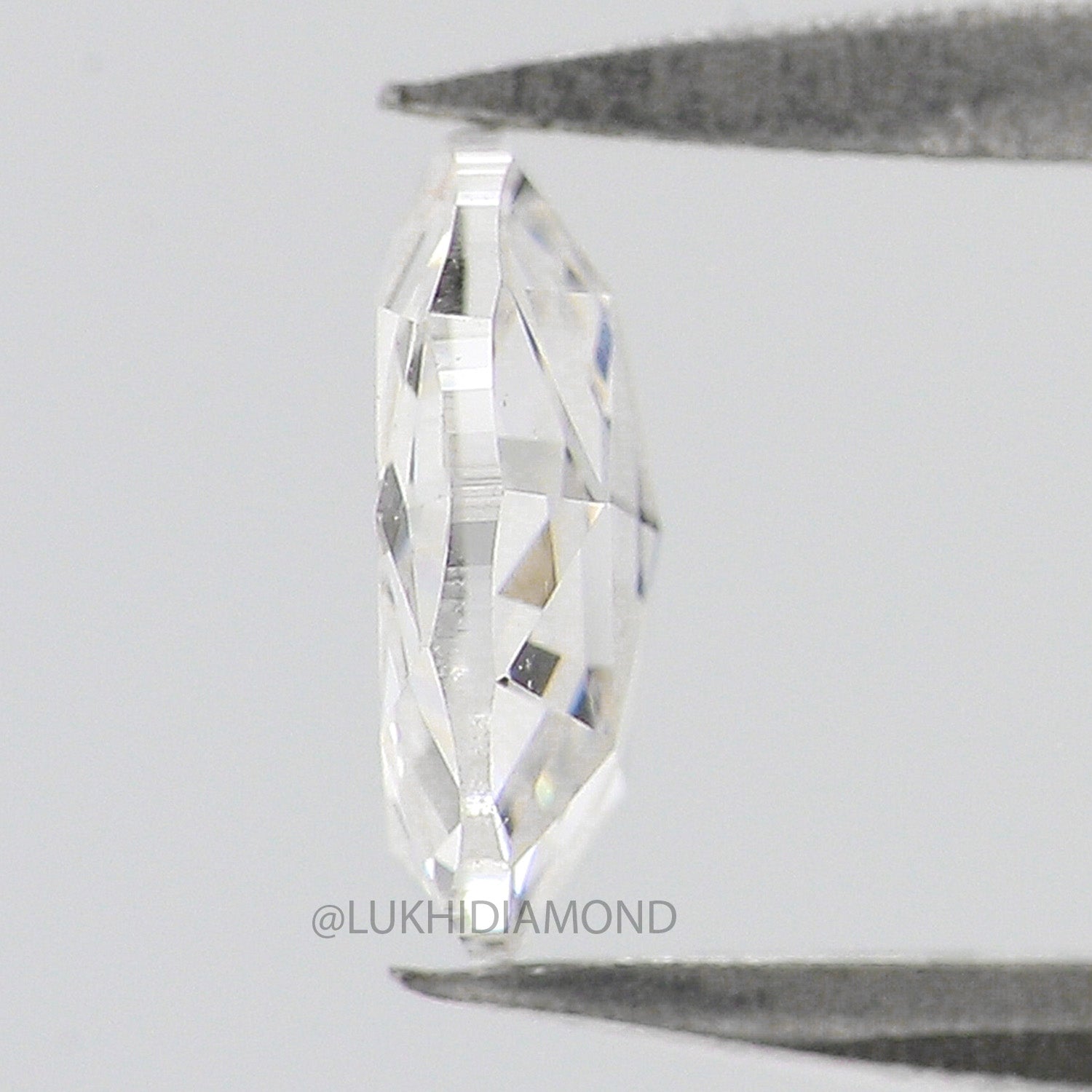 5.00 mm, 5.50 mm, 6.00 mm, Round Rose Cut Diamond E/F Color VS Clarity Lab Grown Diamond Lab Created Loose Diamond for Engagement Ring Q113