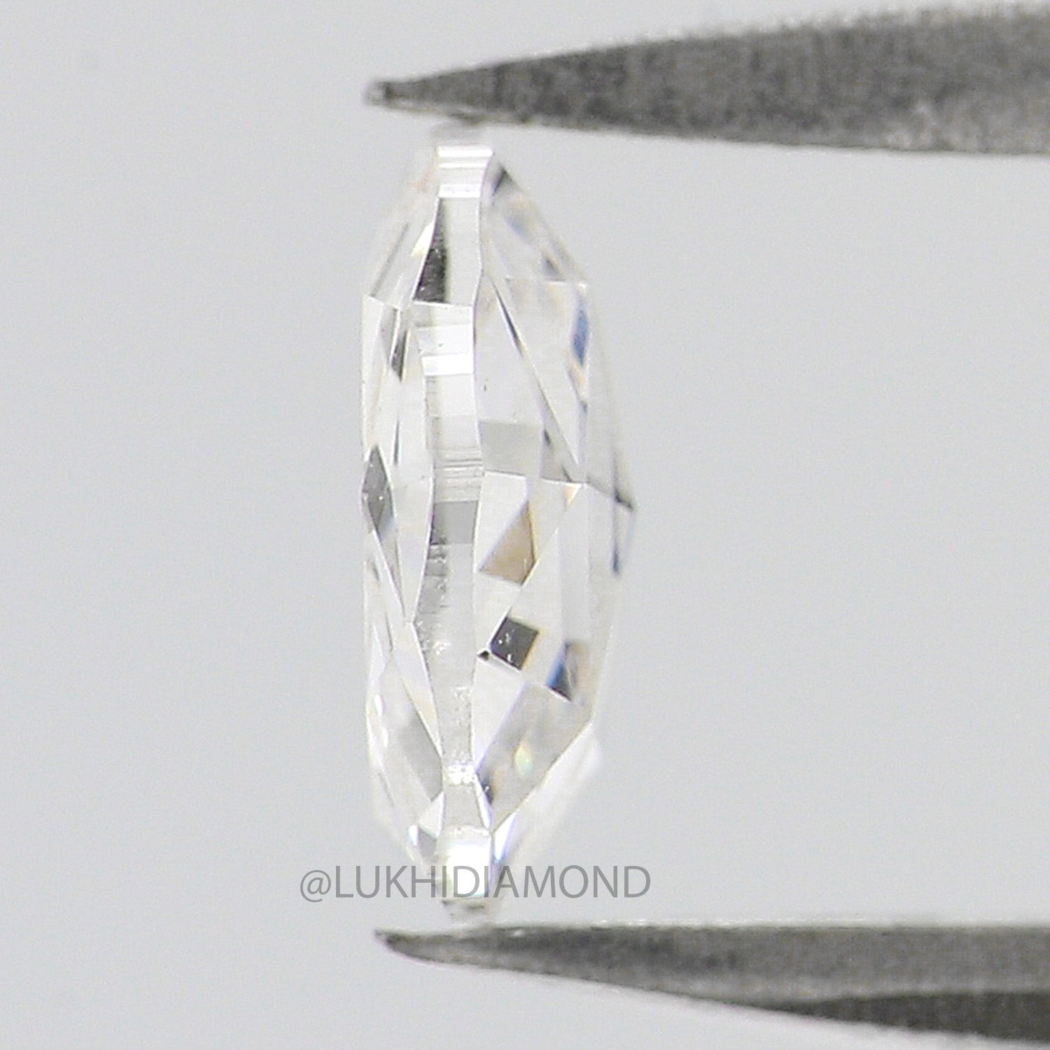 5.00 mm, 5.50 mm, 6.00 mm, Round Rose Cut Lab Grown CVD Diamond Lab Created Loose Diamond for Engagement Ring Q113