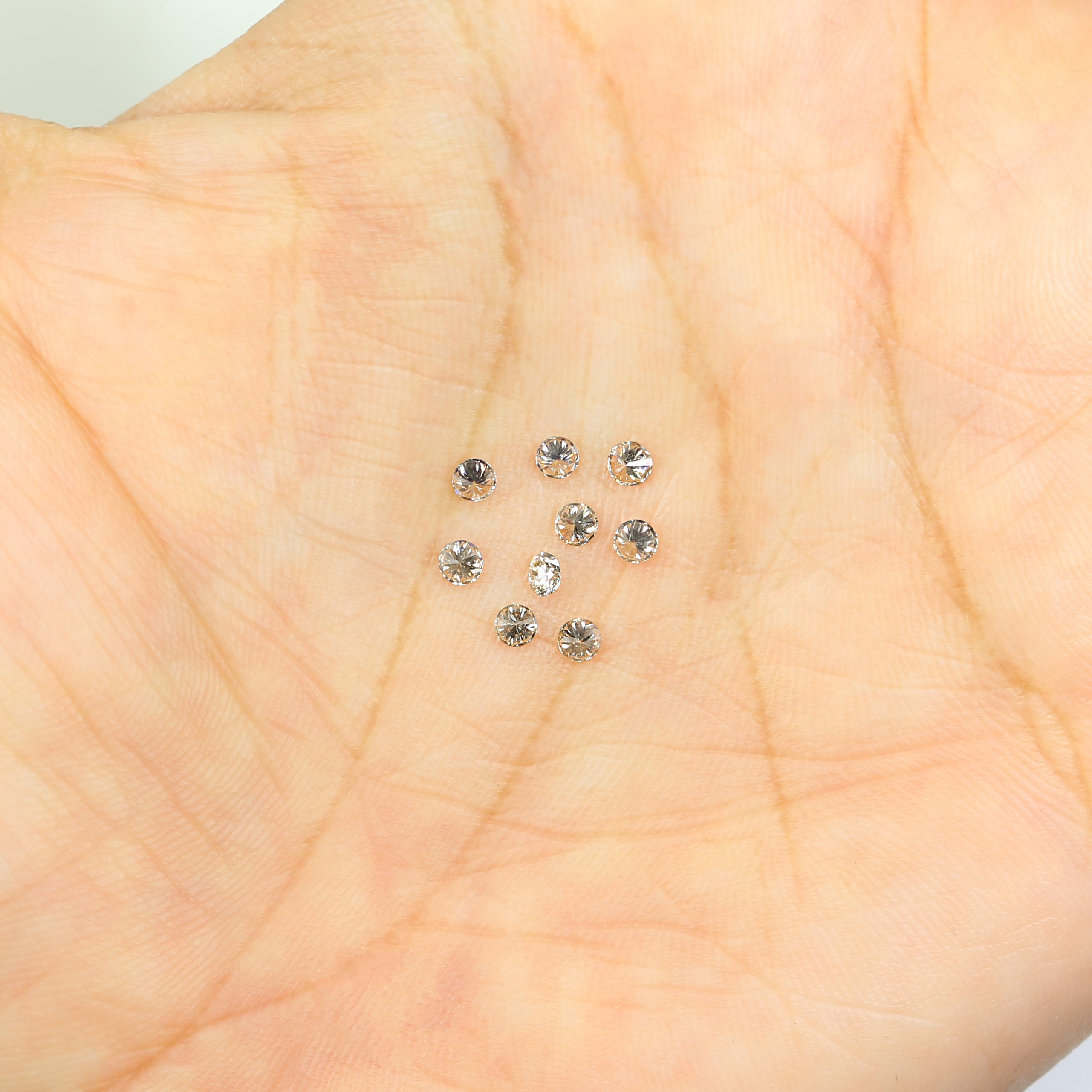 0.46 Ct Natural Loose Round Shape Diamond Brown Color Round Cut Diamond 2.30 MM Natural Loose Brown Color Round Brilliant Cut Diamond LQ6559