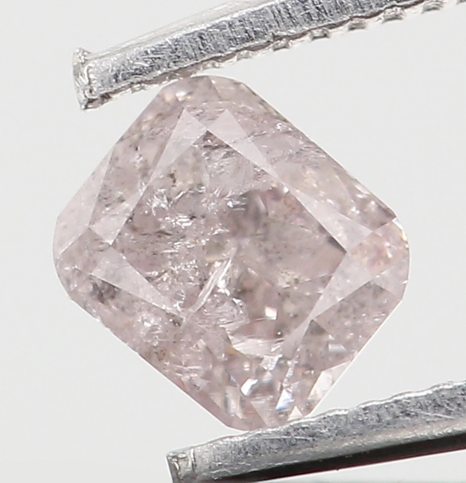 0.11 Ct Natural Loose Diamond Pear Brown Color SI1 Clarity 4.00 MM N7534