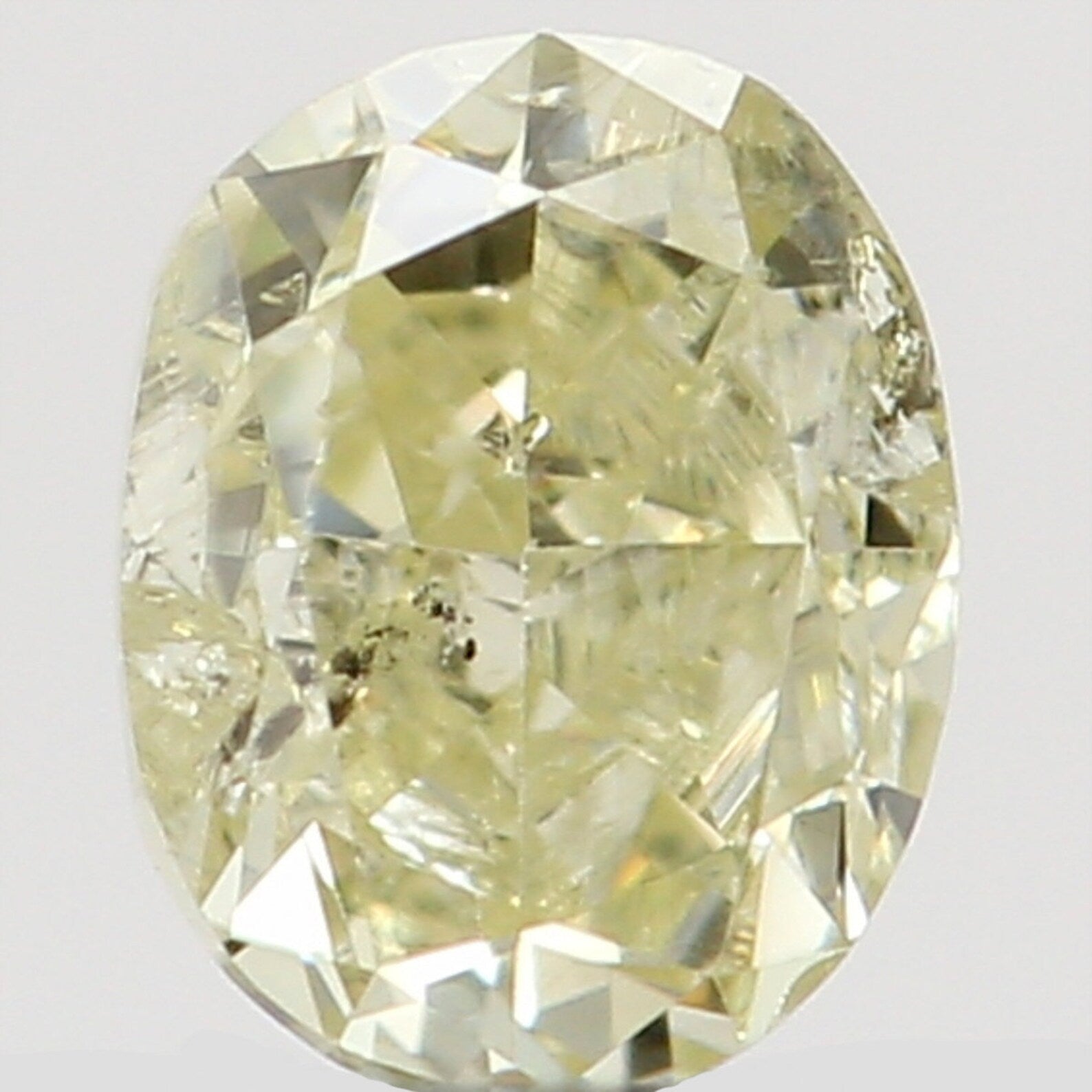 0.13 Ct Natural Loose Oval Shape Diamond Yellow Color Oval Cut Diamond 3.20 MM Natural Loose Diamond Cushion Brilliant Cut Diamond N8090