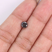 Natural Loose Round Diamond, Salt And Pepper Round Diamond, Natural Loose Diamond, Round Brilliant Cut Diamond, 0.64 CT Round Shape KR2314
