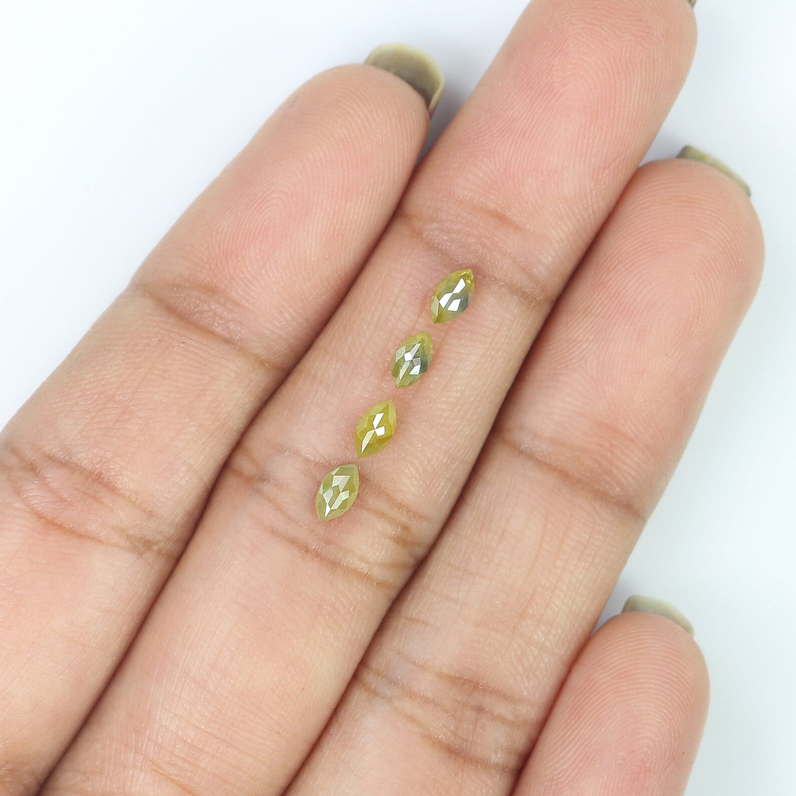 0.69 CT Natural Loose Marquise Diamond Yellow Color Marquise Diamond 4.55 MM Marquise Rose Cut Diamond Marquise Shape Diamond NQ2485