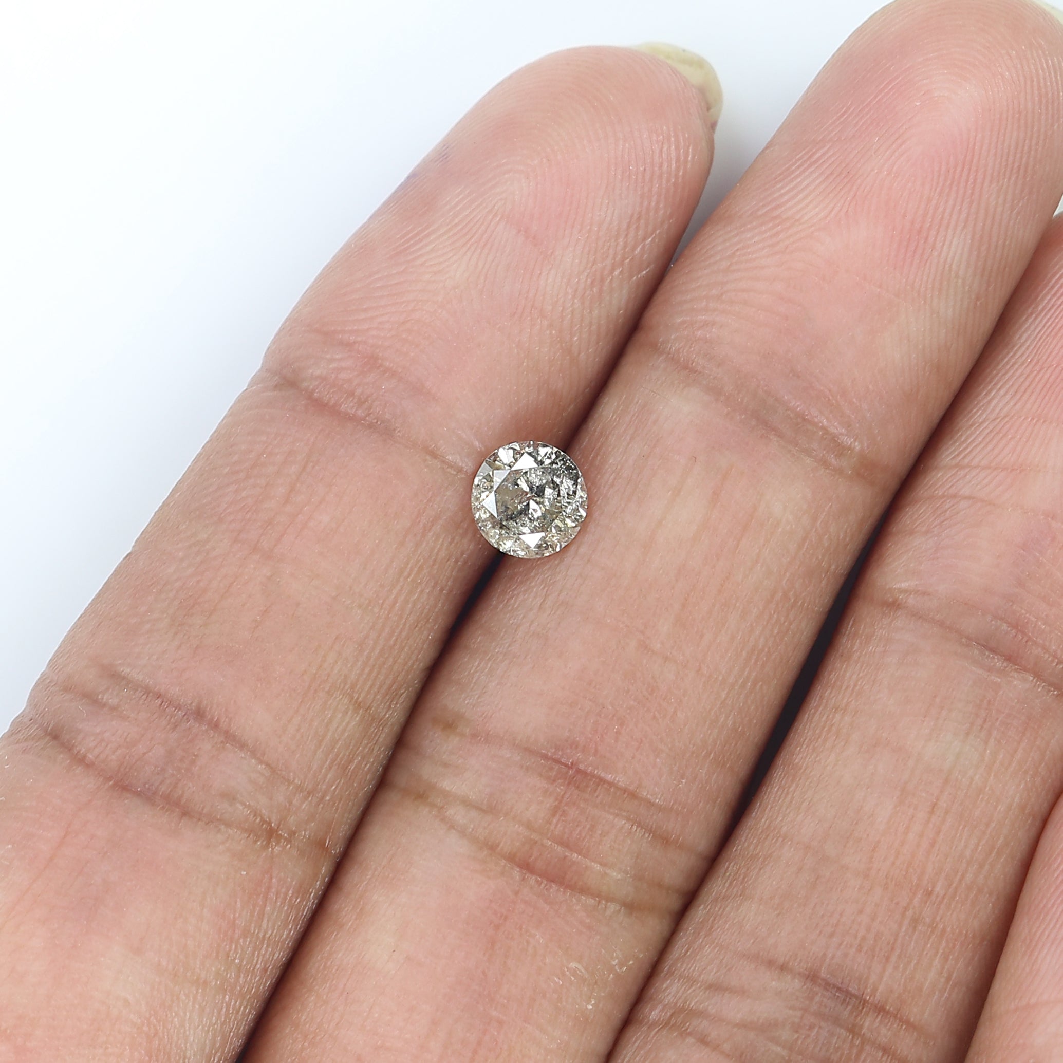 0.71 Ct Natural Loose Round Shape Diamond White I-J Color Round Cut Diamond 5.50 MM Natural White Diamond Round Brilliant Cut Diamond QL6691
