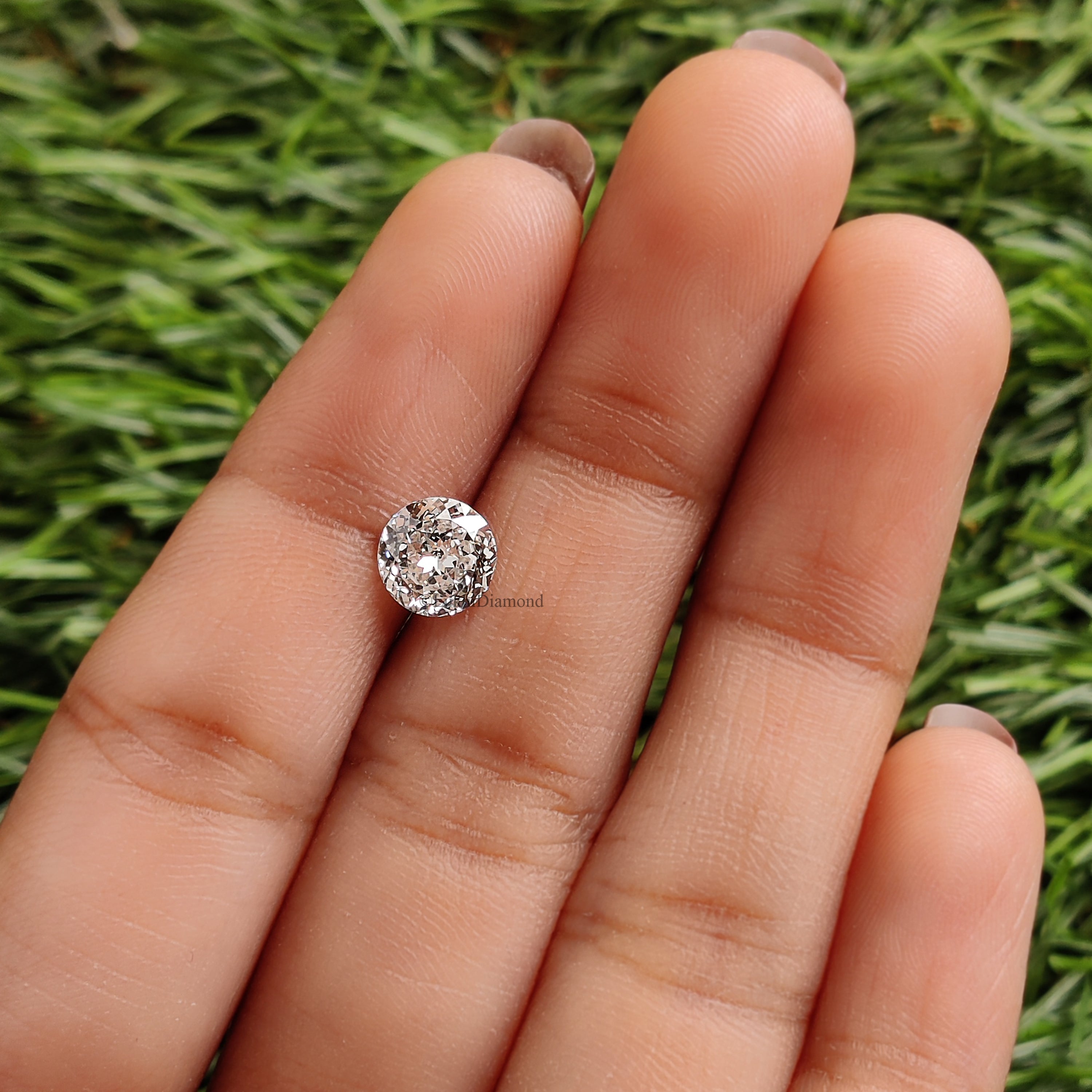 0.97 CT IGI Certified Round Portuguese Cut Diamond White - G Color VS1 Clarity Lab Grown Diamond Lab Created Loose Round CVD Diamond Q183
