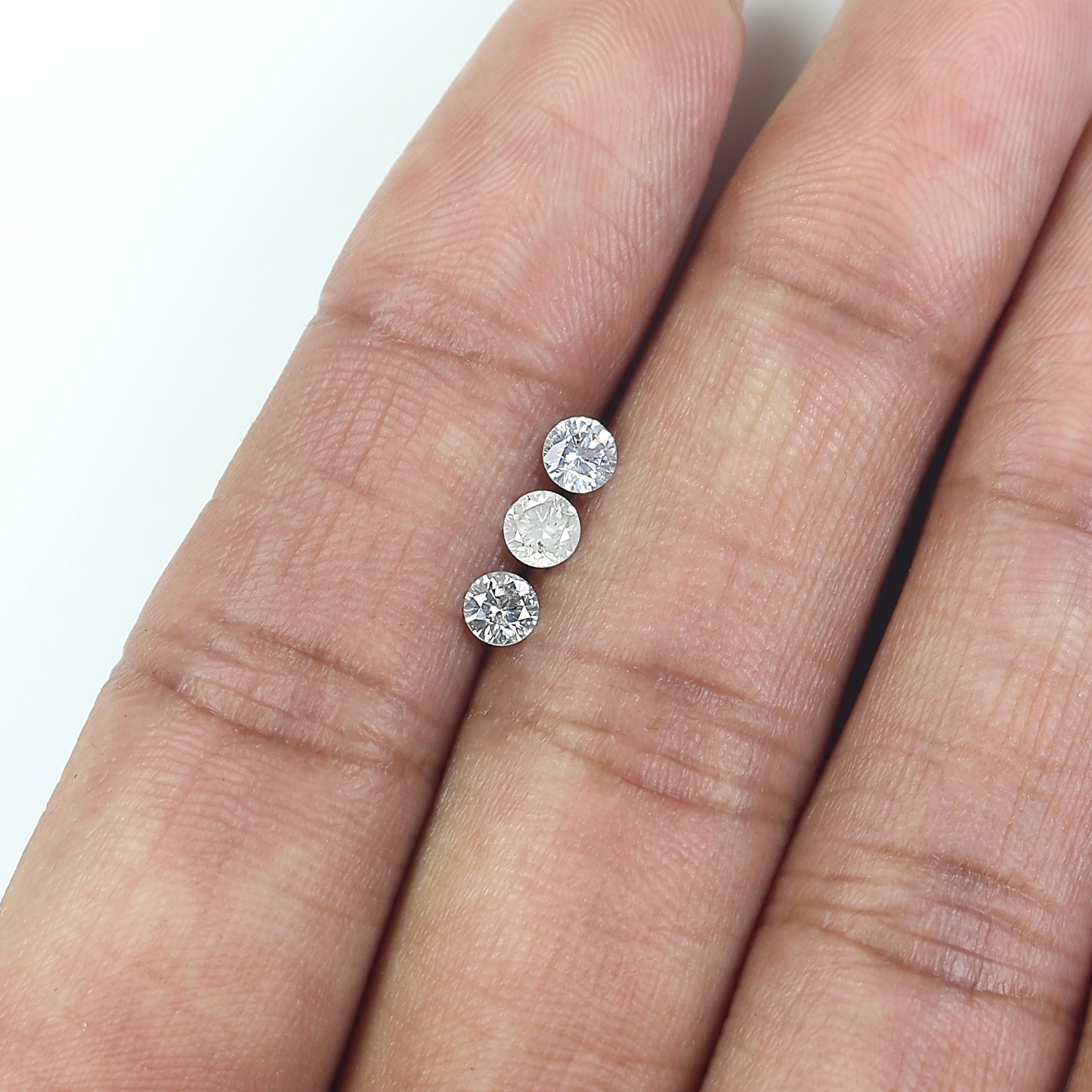 0.56 CT Natural Loose Round Shape Diamond White - G Color Round Cut Diamond 3.50 MM Natural White Color Round Brilliant Cut Diamond LQ2182