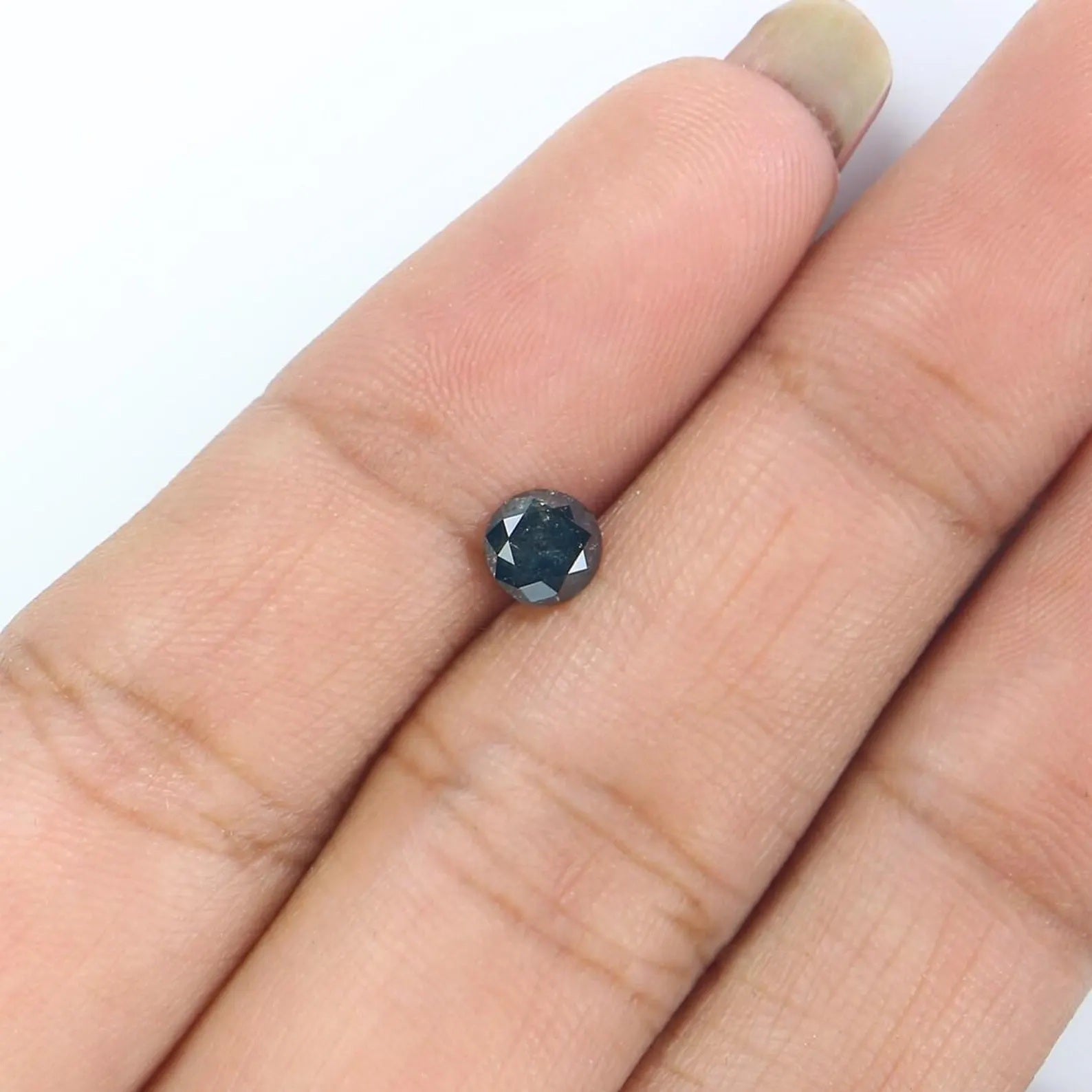 0.45 CT Natural Loose Round Shape Diamond Blue Color Round Cut Diamond 4.60 MM Natural Loose Diamond Round Brilliant Cut Diamond NQ9850