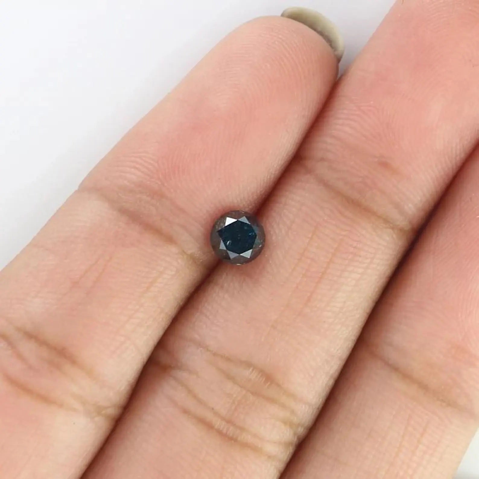 0.60 CT Natural Loose Round Shape Diamond Blue Color Round Cut Diamond 4.50 MM Natural Loose Diamond Round Brilliant Cut Diamond NQ9838