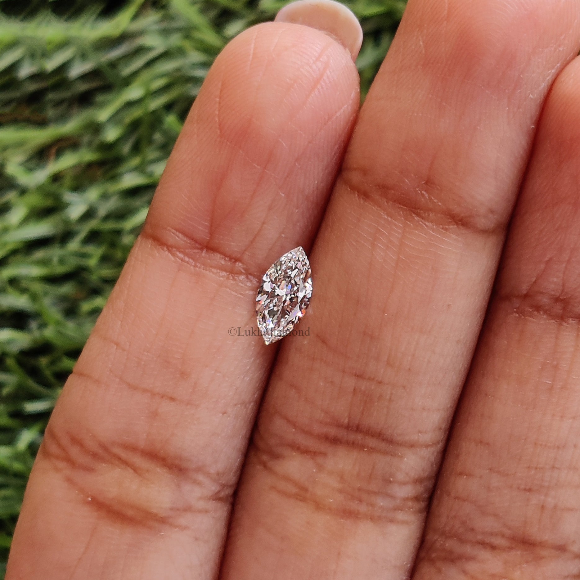 0.55 Ct GIA Certified Natural Loose Marquise Shape Diamond 8.75 MM Natural White - H Color Diamond Marquise Brilliant Cut Diamond QL8858