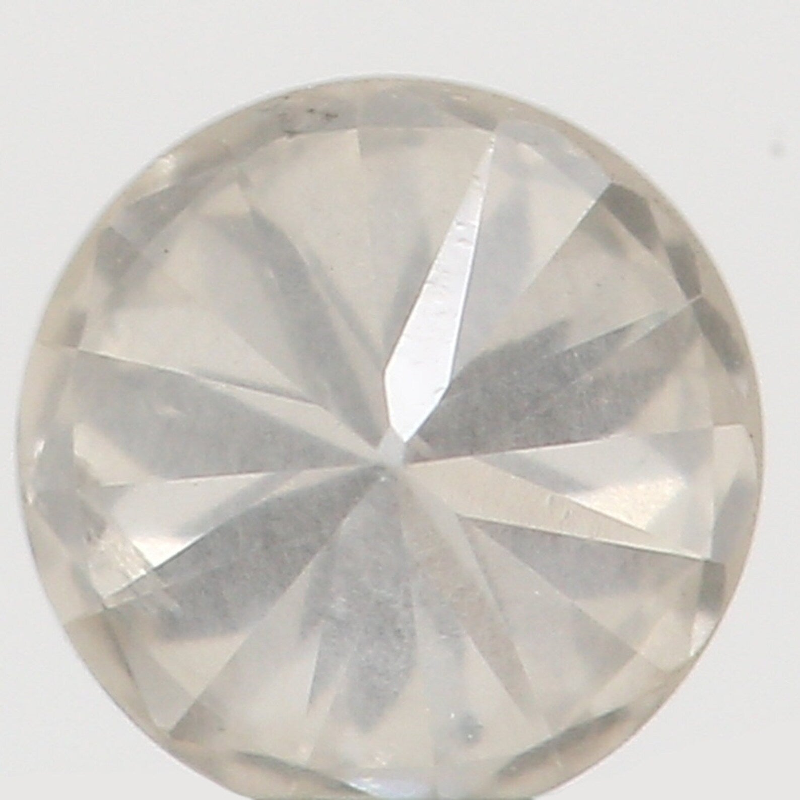 0.17 Ct Natural Loose Round Shape Diamond White Milky Color Round Diamond 3.60 MM Natural Loose Diamond Round Brilliant Cut Diamond N7968
