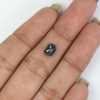 Natural Loose Cushion Diamond, Salt And Pepper Diamond, Natural Loose Diamond, Cushion Cut Diamond, 1.15 CT Cushion Shape Diamond L2857