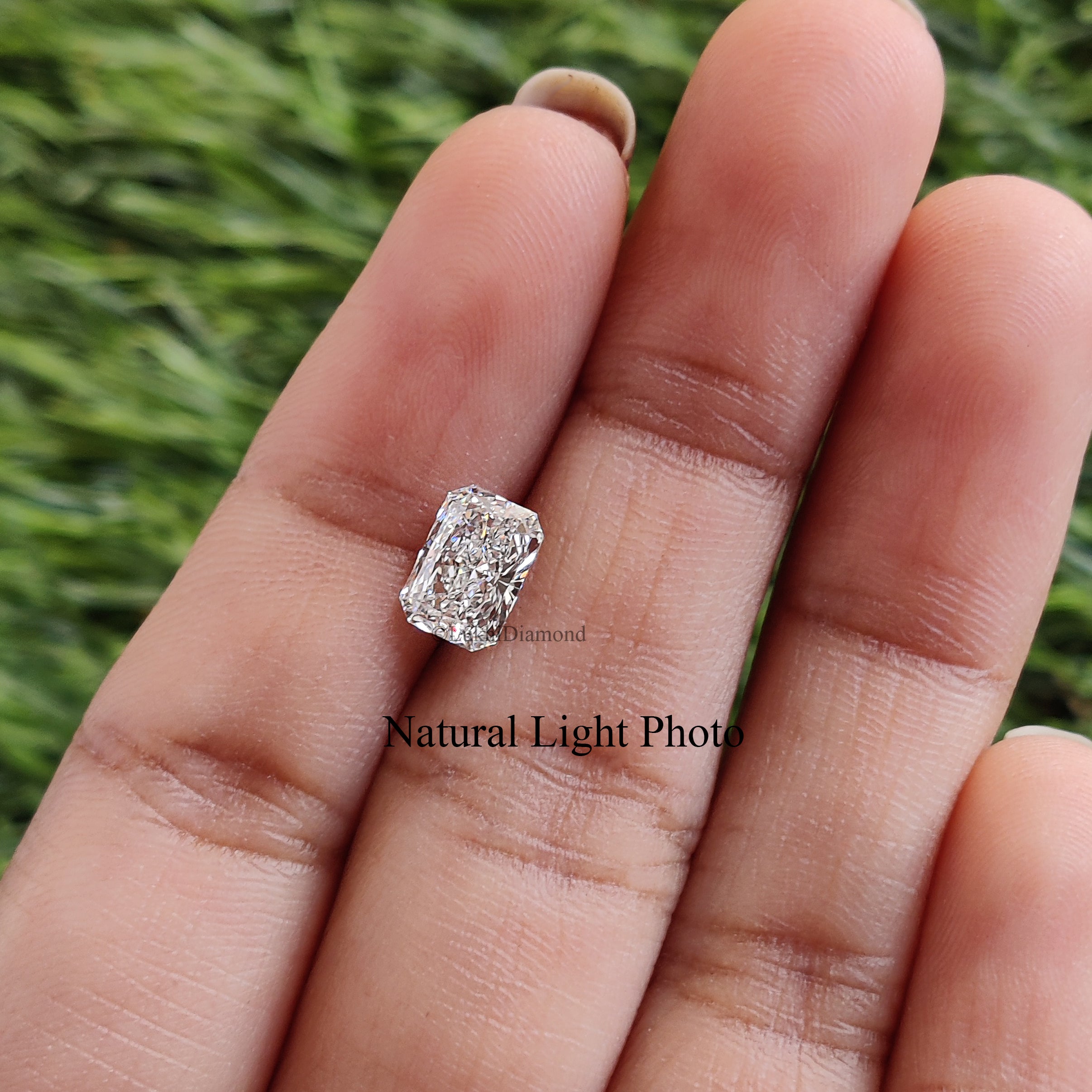 IGI Certified 1 CT Radiant Brilliant Cut Diamond Lab Grown Diamond Radiant CVD Diamond Lab Created Loose Diamond for Engagement Ring Q155