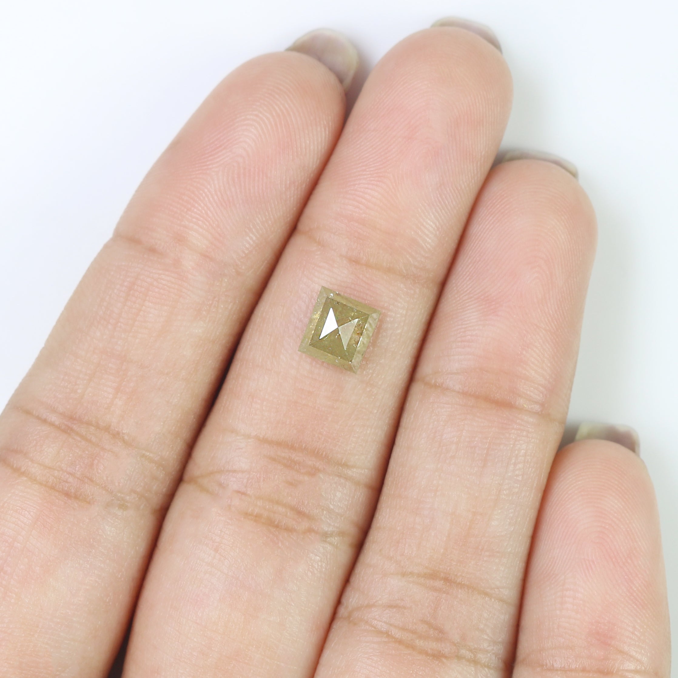 1.13 Ct Natural Loose Kite Shape Diamond Yellow Color Kite Cut Diamond 8.00 MM Natural Loose Yellow Diamond Kite Rose Cut Diamond LQ5348