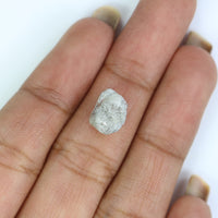 Natural Loose Rough Diamond, Natural Loose Diamond, Rough Grey Color Diamond, Uncut Diamonds, Rough Cut Diamond, 3.66 CT Rough Shape L2793
