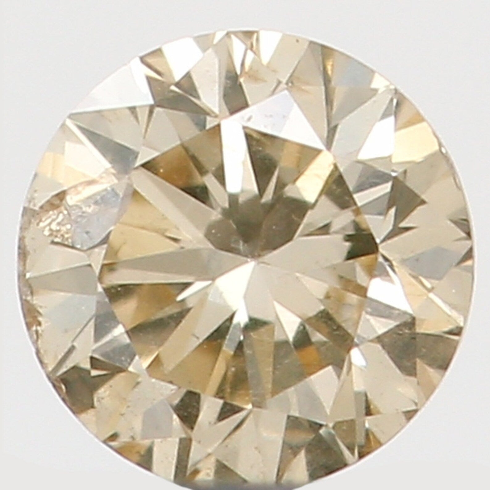 0.10 Ct Natural Loose Round Shape Diamond Brown Color Round Cut Diamond 3.00 MM Natural Loose Brown Color Round Brilliant Cut Diamond N7915