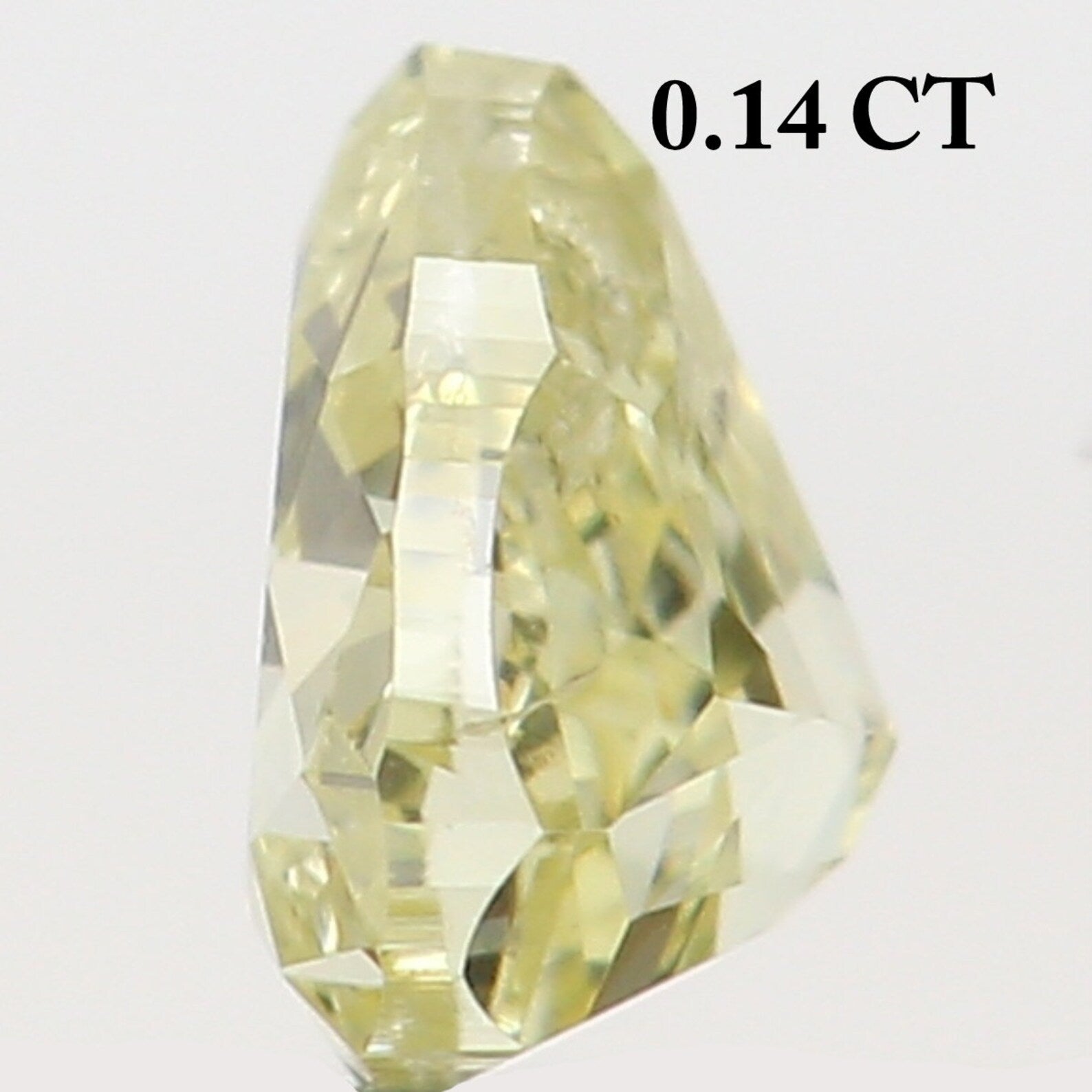 0.14 Ct Natural Loose Heart Shape Diamond Yellow Color Heart Cut Diamond 3.20 MM Natural Loose Diamond Heart Brilliant Cut Diamond N8074