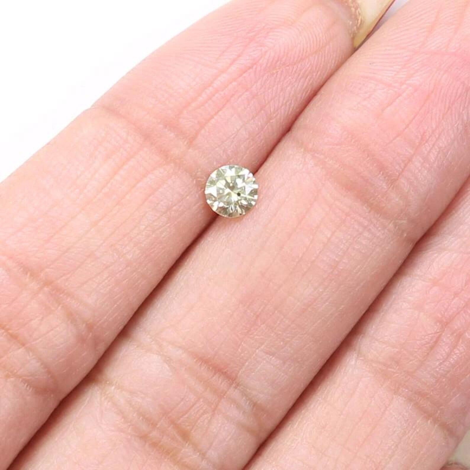0.27 Ct Natural Loose Round Shape Diamond White - J Color Round Diamond 4.20 MM Natural Loose White Color Round Brilliant Cut Diamond NQ1897