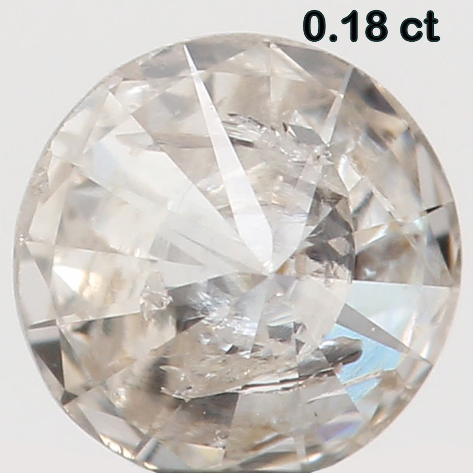 0.18 Ct Natural Loose Round Shape Diamond White L Color Round Cut Diamond 3.70 MM Natural Loose Diamond Round Brilliant Cut Diamond N7959