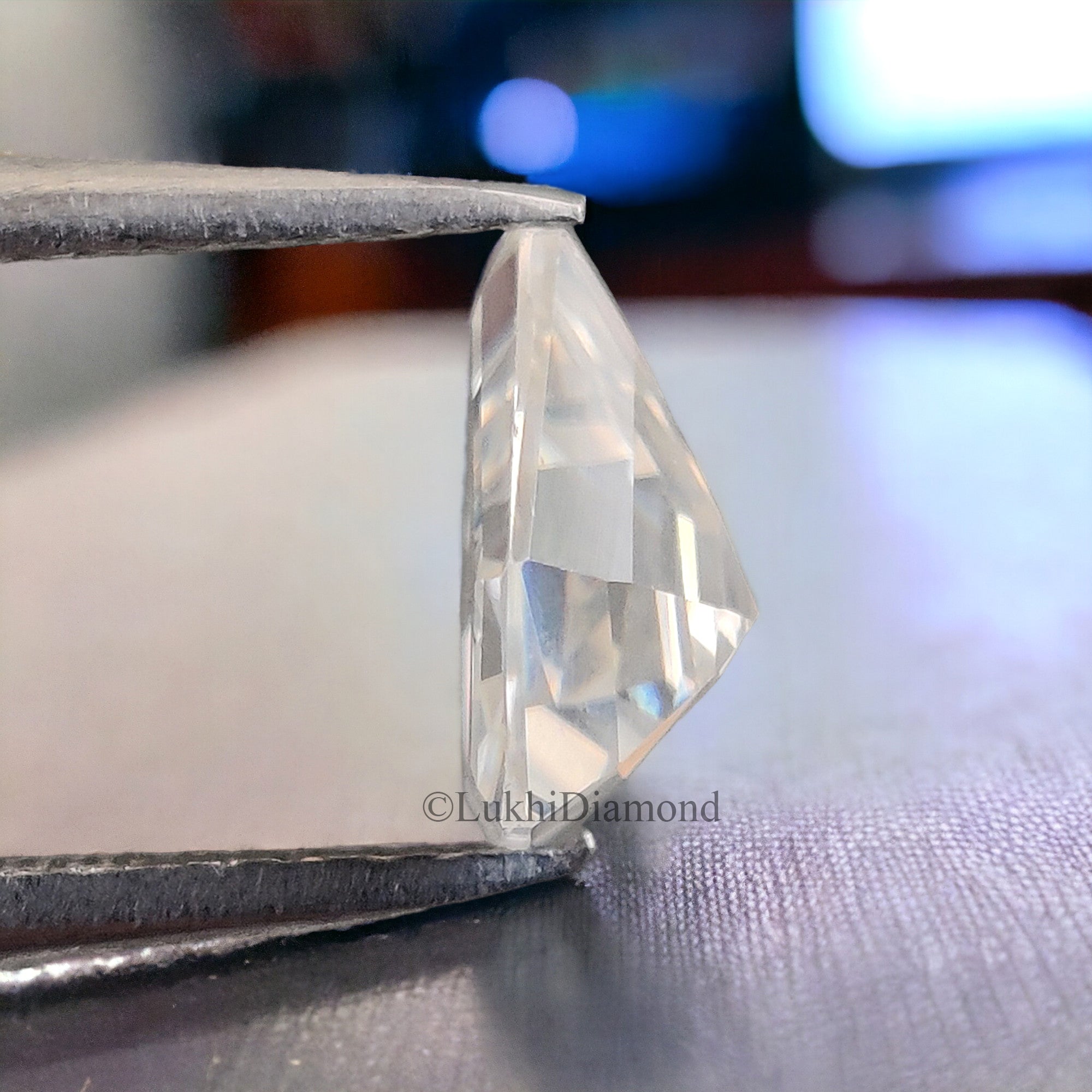 Shield Brilliant Cut Loose White Moissanite Stone 8,10,12,14 MM Vintage Antique Handcrafted Eye Clean Moissanite Engagement Gift Ring Q145