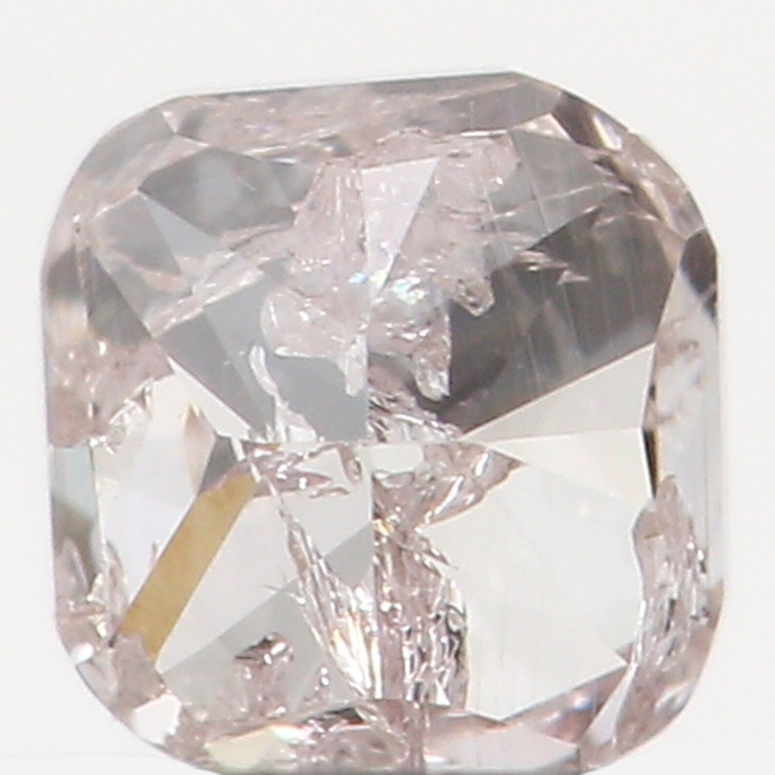 0.19 Ct Natural Loose Cushion Shape Diamond Faint Pink Color Cushion Cut Diamond 3.00 MM Natural Loose Cushion Brilliant Cut Diamond N6994