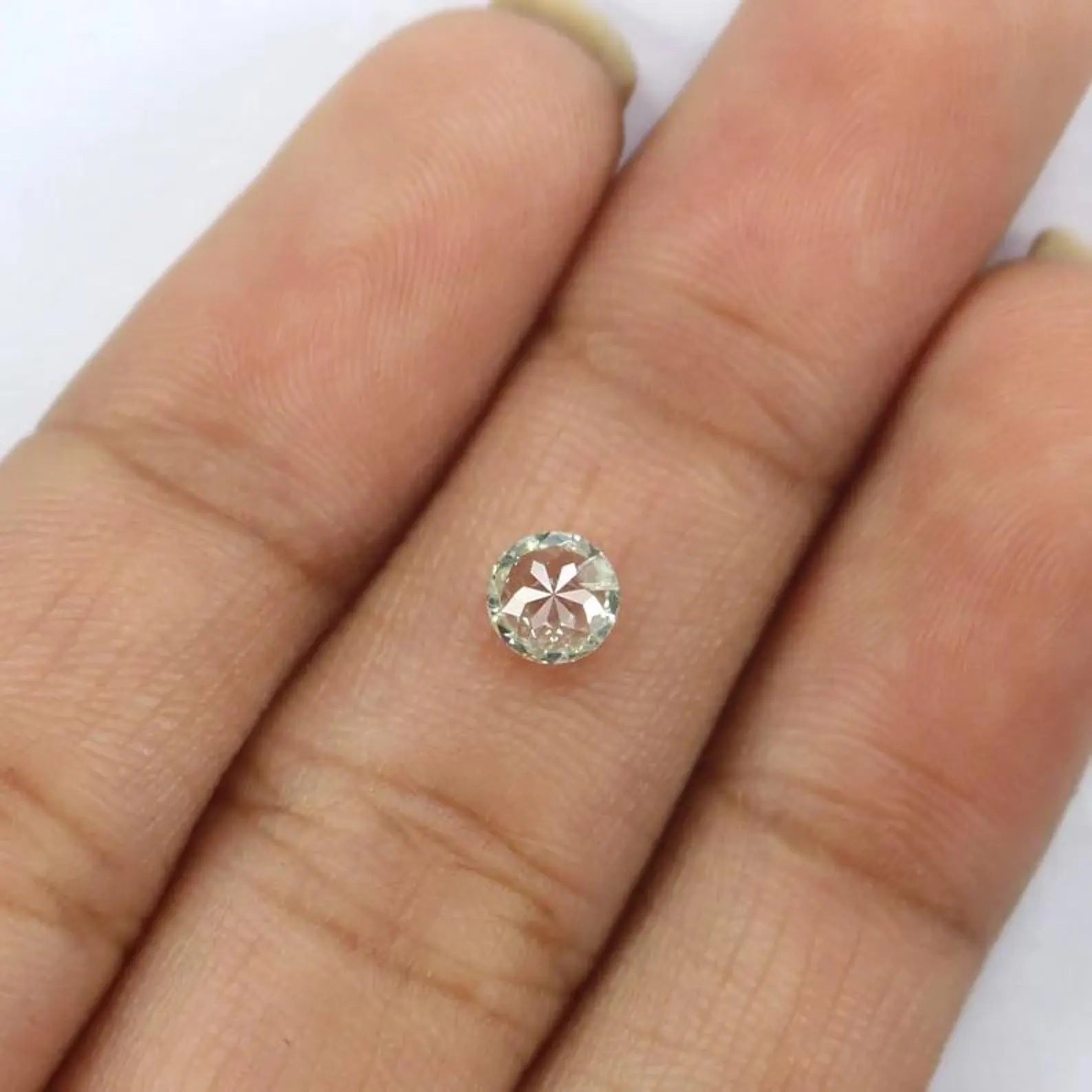 0.39 CT Natural Loose Round Shape Diamond White - J Color Round Cut Diamond 4.70 MM Natural Loose White Color Round Rose Cut Diamond QN2238