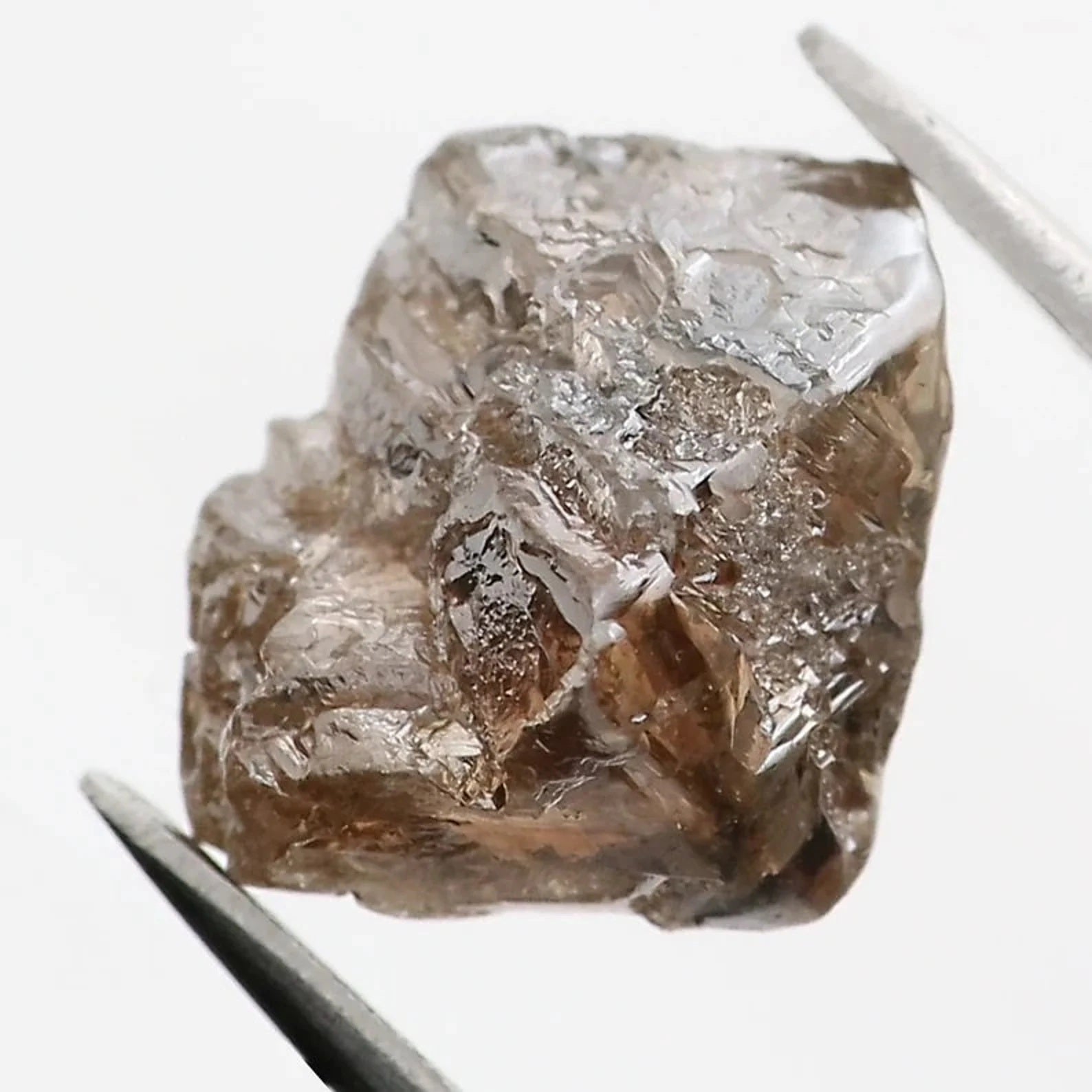 2.79 CT Natural Loose Rough Diamond Brown Color Rough Diamond 8.00 MM Natural Diamond Brown Color Irregular Cut Rough Shape Diamond NQ9920