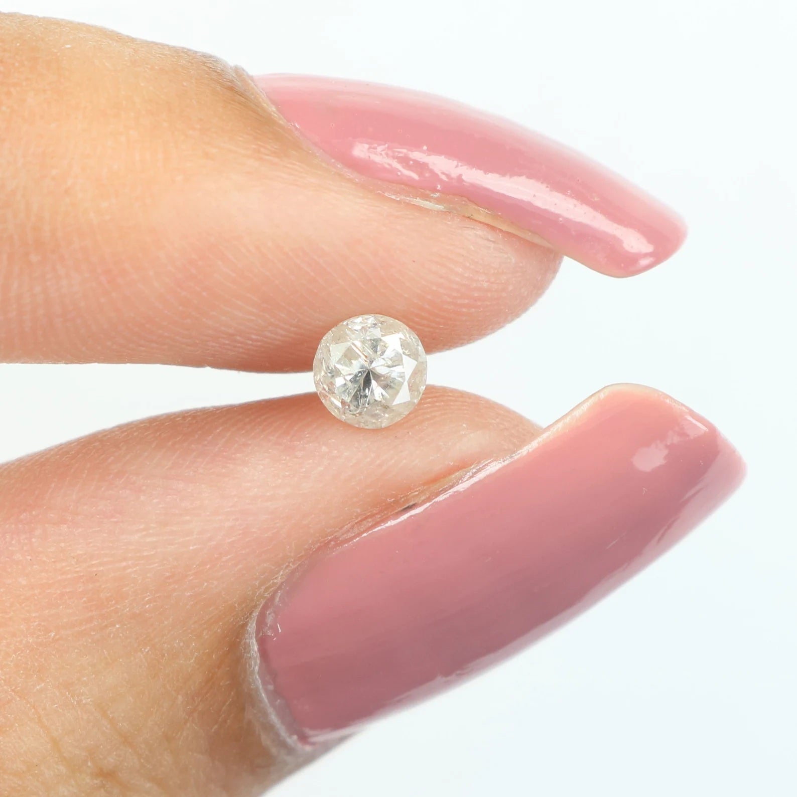 0.31 Ct Natural Loose Round Brilliant Diamond Gray Color Round Shape Diamond 3.95 MM Natural Loose Diamond Round Brilliant Cut Diamond N310