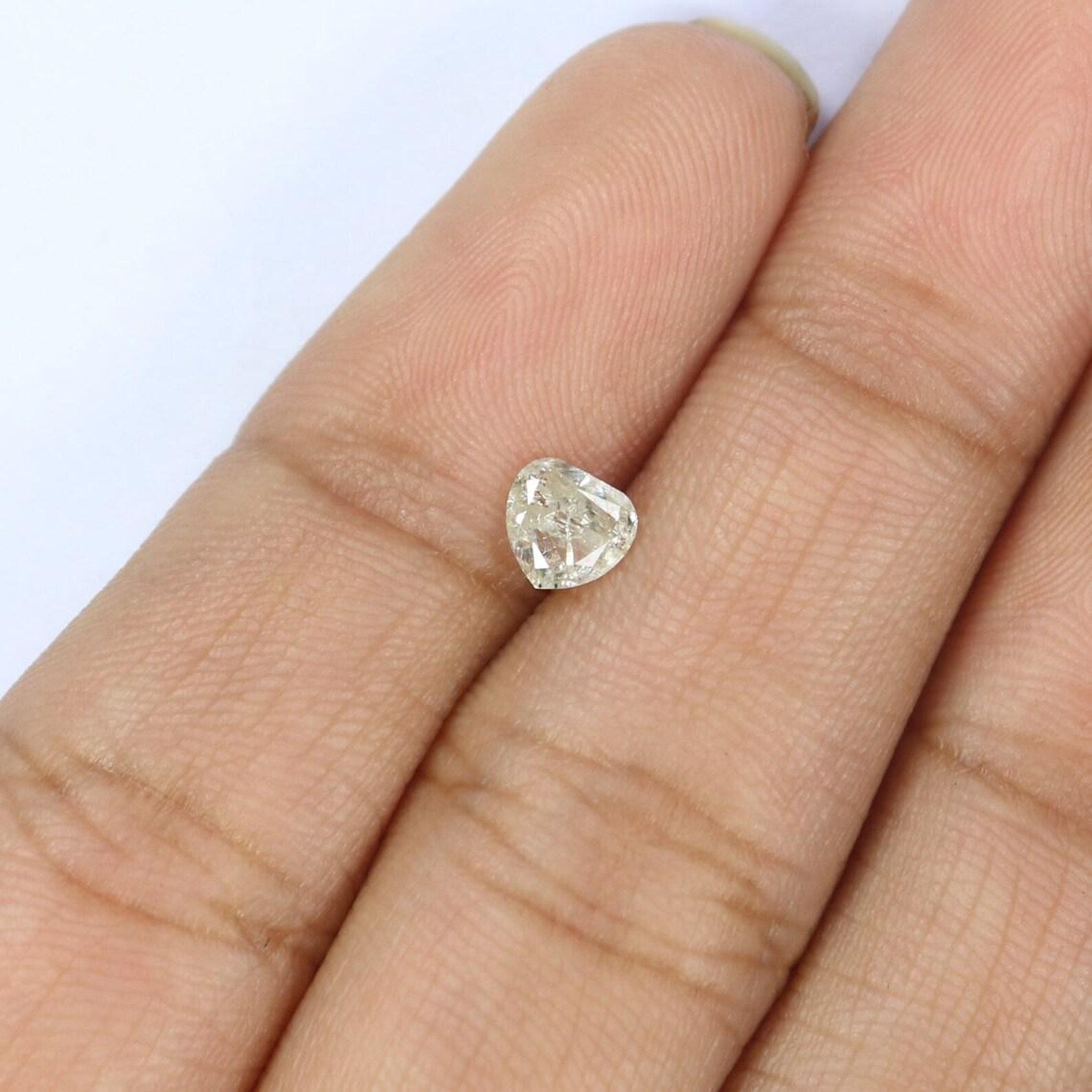 0.38 CT Natural Loose Heart Shape Diamond Grey Color Heart Cut Diamond 4.50 MM Natural Loose Grey Color Heart Brilliant Cut Diamond NQ7381