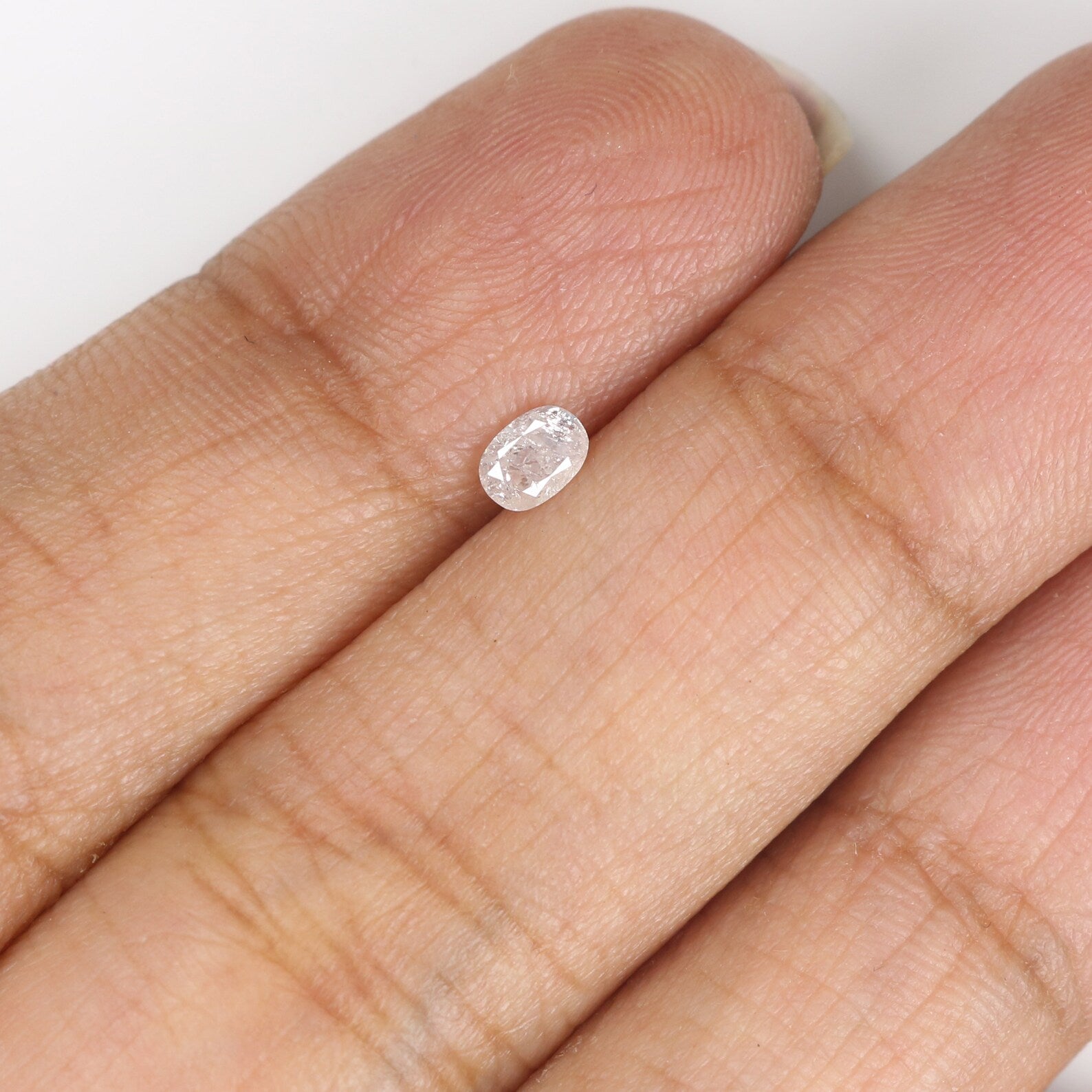 0.18 CT Natural Loose Oval Cut Diamond Light Pink Color Oval Diamond 4.00 MM Natural Loose Diamond Oval Shape Brilliant Cut Diamond N7728