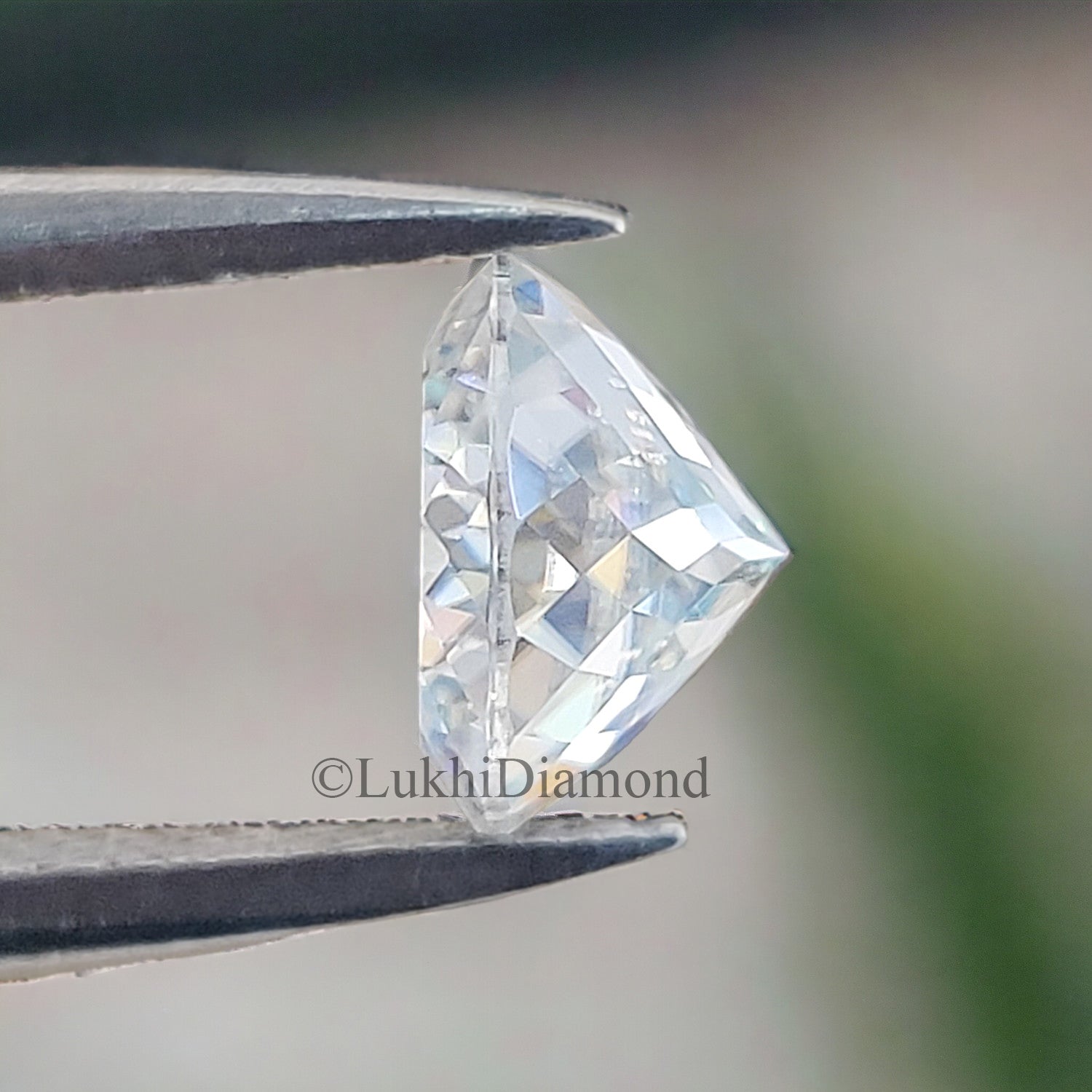 Round Portuguese Cut Loose White Moissanite Stone 6.5,7,8,9,10 MM Vintage Antique Handcrafted Eye Clean Moissanite Engagement Gift Ring Q117