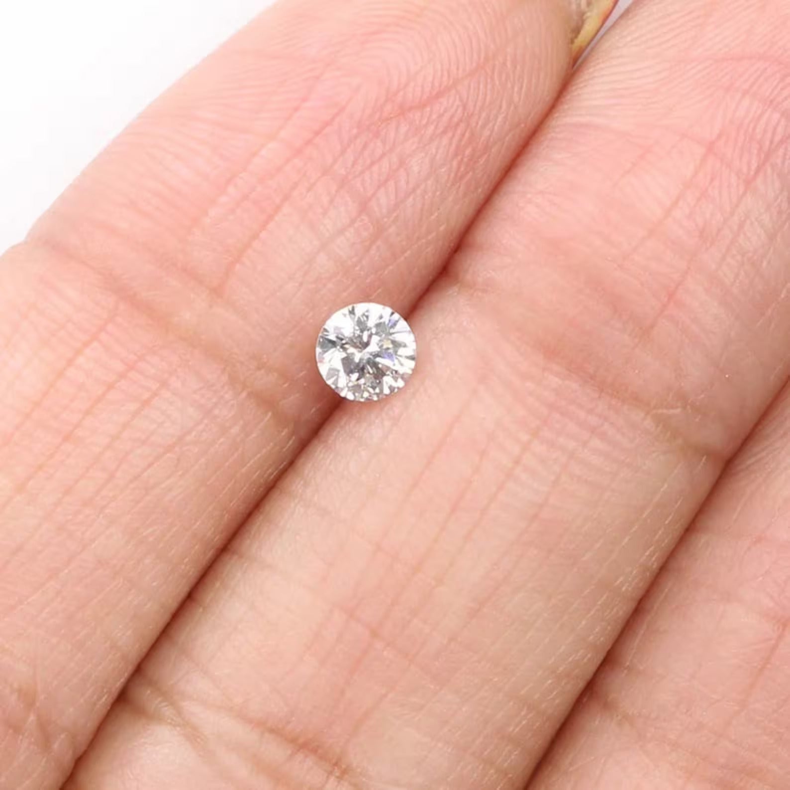 0.20 CT Natural Loose Round Shape Diamond White - H Color Round Diamond 3.75 MM Natural White - H Color Round Brilliant Cut Diamond NQ1901