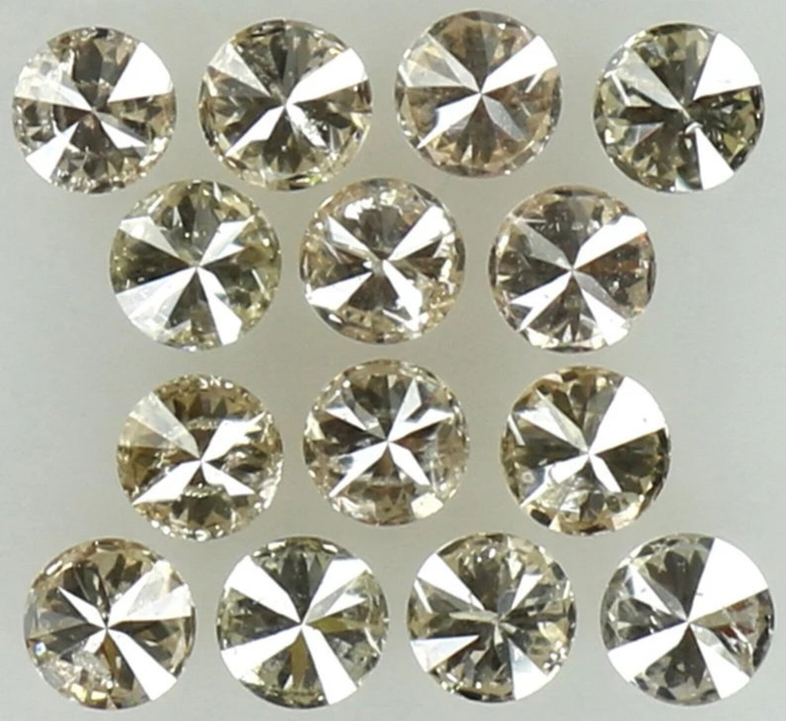 0.37 Ct Natural Loose Round Shape Diamond Brown Color Round Diamond 1.80 MM Natural Diamond Brown Color Round Brilliant Cut Diamond NQ7703