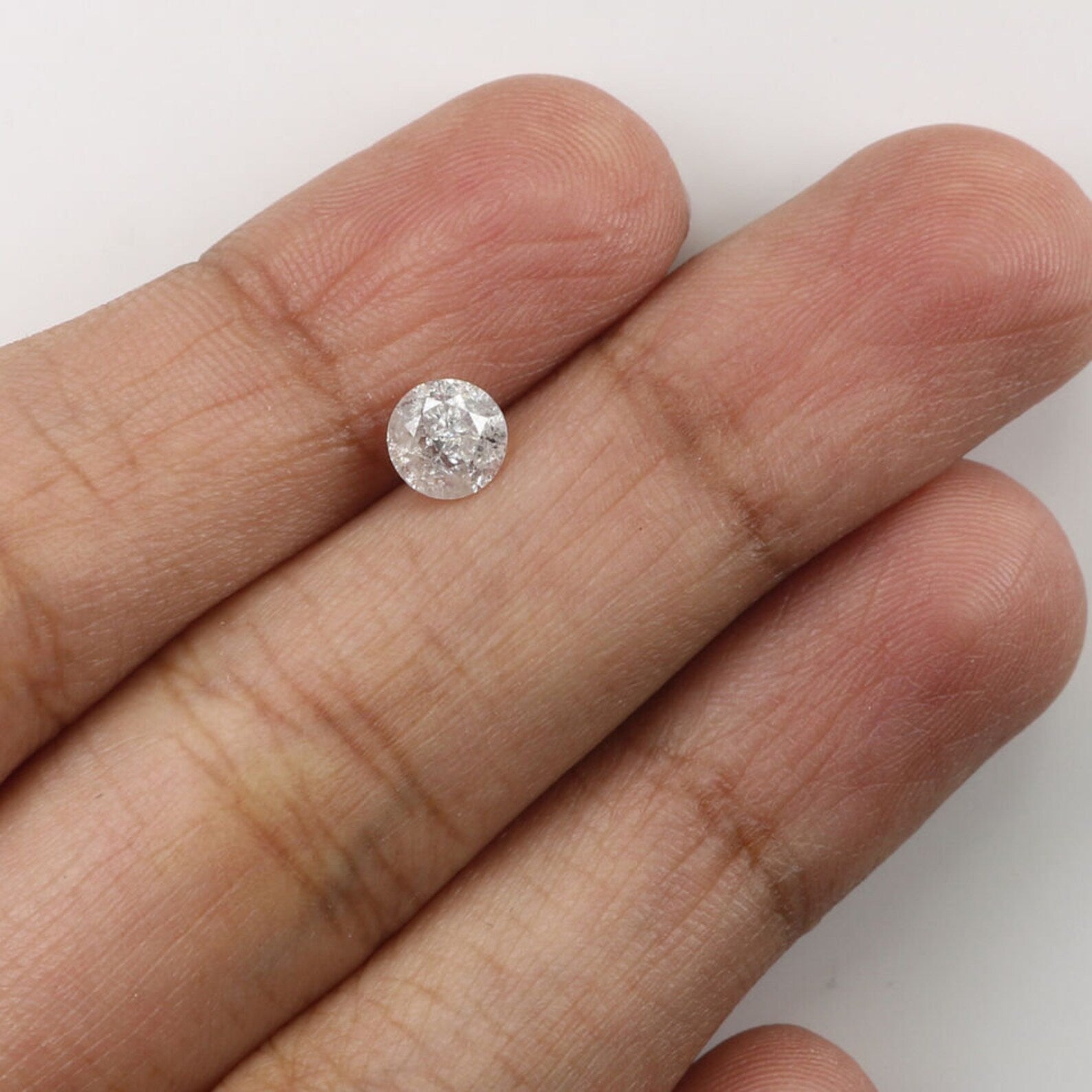 0.67 CT Natural Loose Round Brilliant Cut Diamond White - G Color Round Diamond 5.30 MM Natural Loose Diamond Round Shape Diamond QN9877