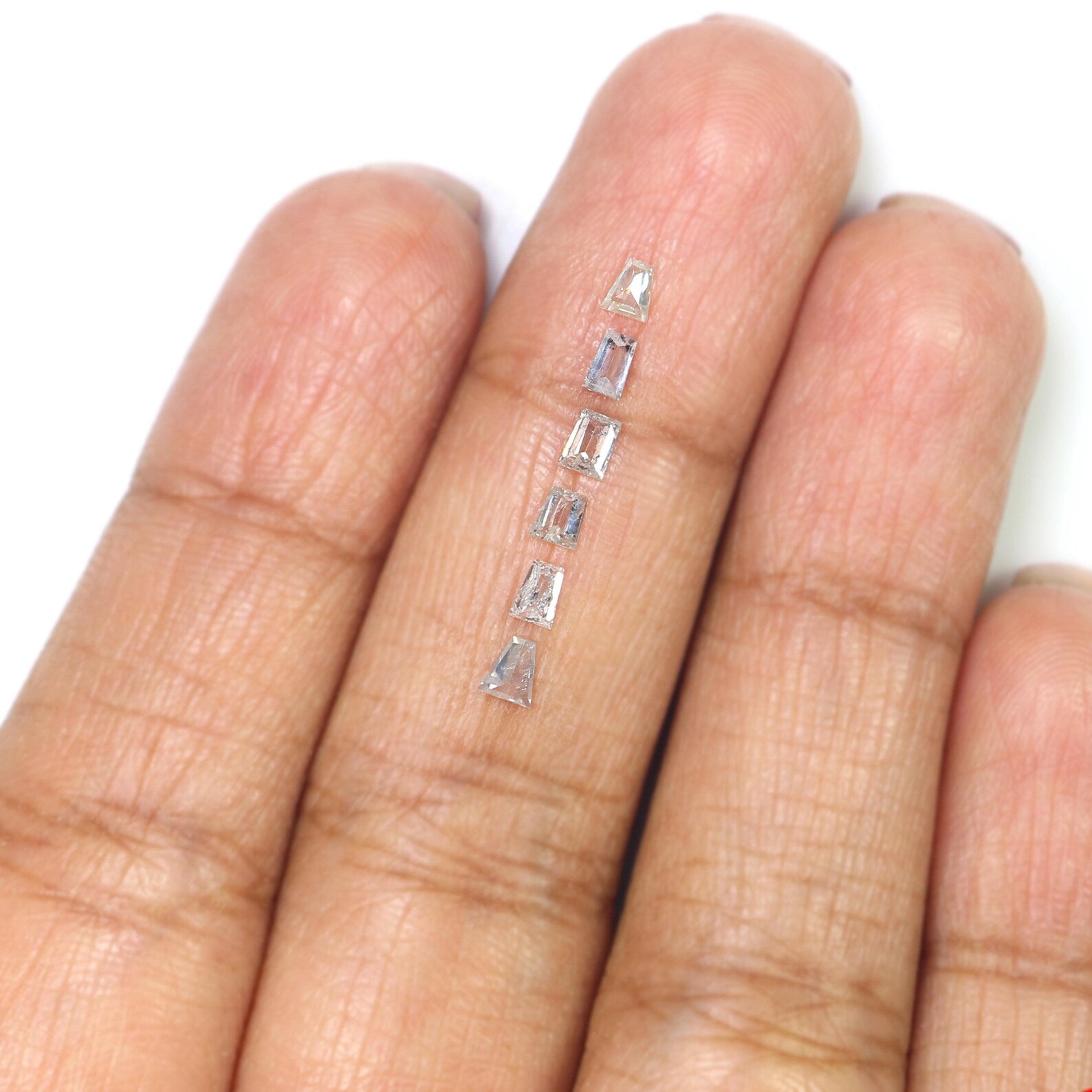 0.52 CT Natural Loose Baguette Shape Diamond White Color Baguette Cut Diamond 2.90 MM Natural White Color Baguette Rose Cut Diamond NQ1932