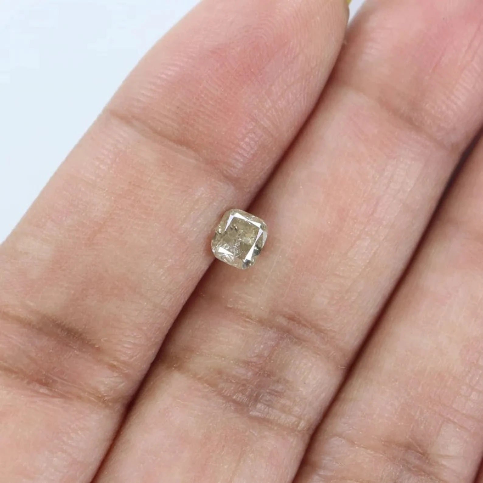 0.53 CT Natural Loose Cushion Shape Diamond Yellow Color Cushion Diamond 4.50 MM Natural Diamond Cushion Shape Brilliant Cut Diamond NQ7638