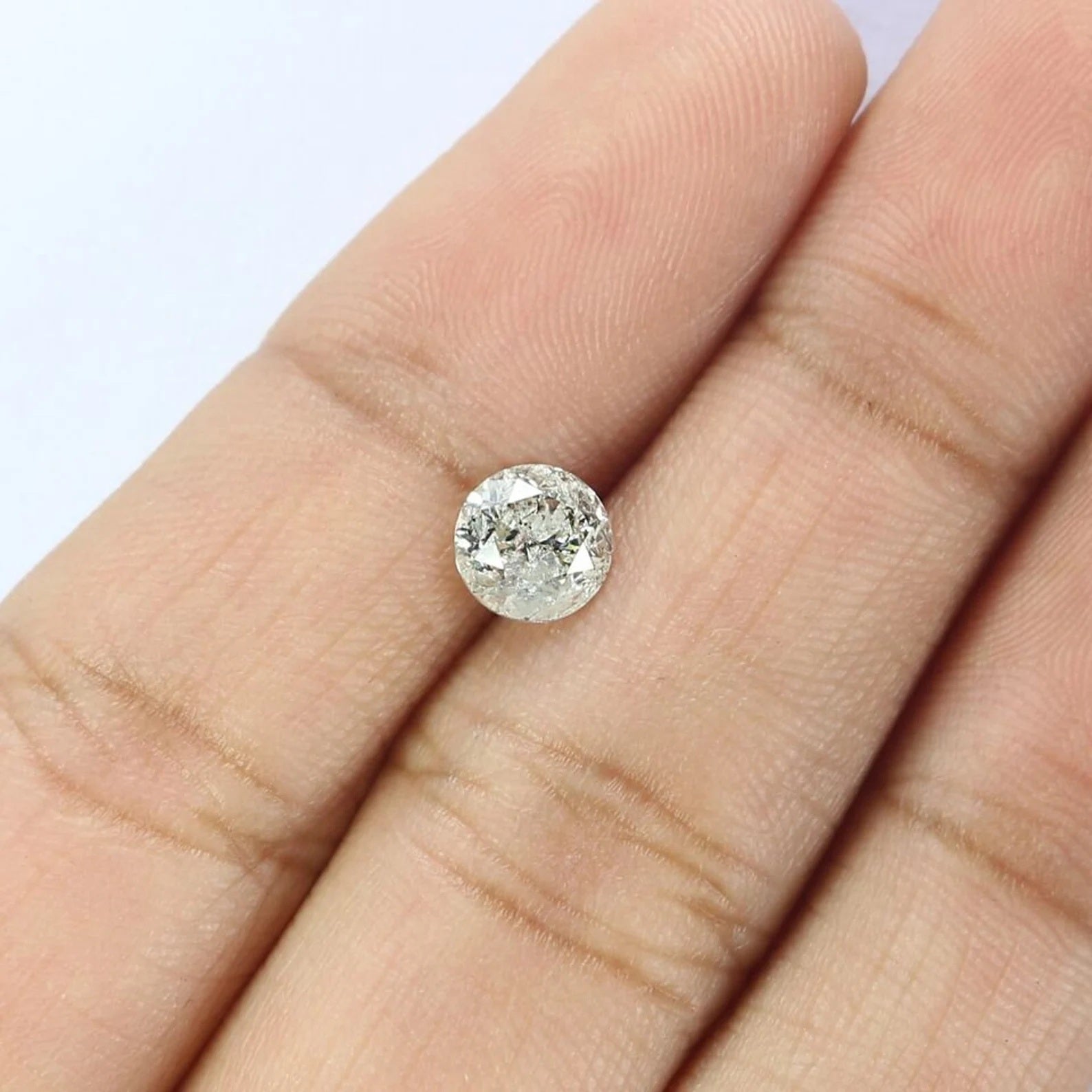 0.83 CT Natural Loose Round Brilliant Cut Diamond White - G Color Round Diamond 5.65 MM Natural Loose Diamond Round Shape Diamond QN2184