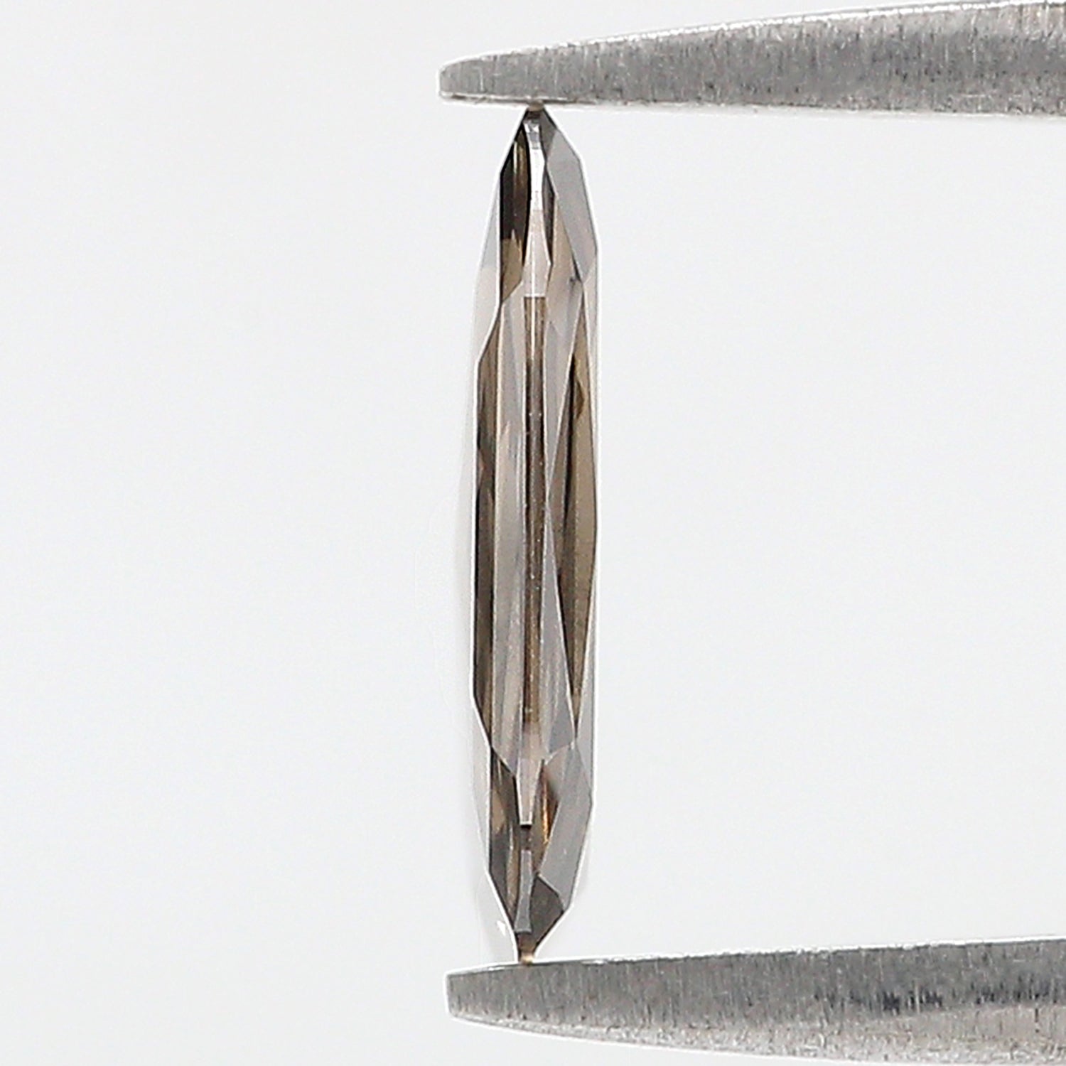 1.86 CT Cushion Rose Cut Salt And Pepper Lab Grown 10.45 MM Loose Diamond CVD Fancy Black Grey Color Lab Created Antique Cut Diamonds L3524