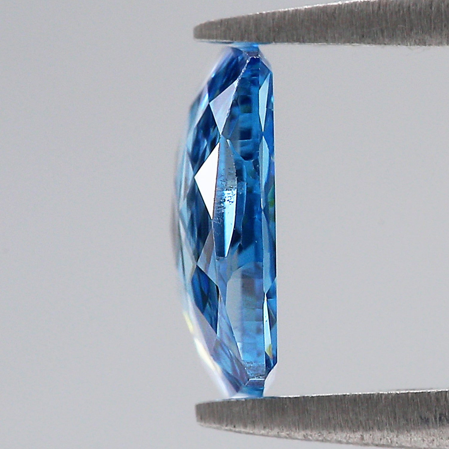 1.78 CT Lab Grown Square Cut Diamond Blue Color Diamond VS2 Clarity Diamond Lab Grown Diamond CVD Diamond Lab Created Rose Cut Diamond L3477
