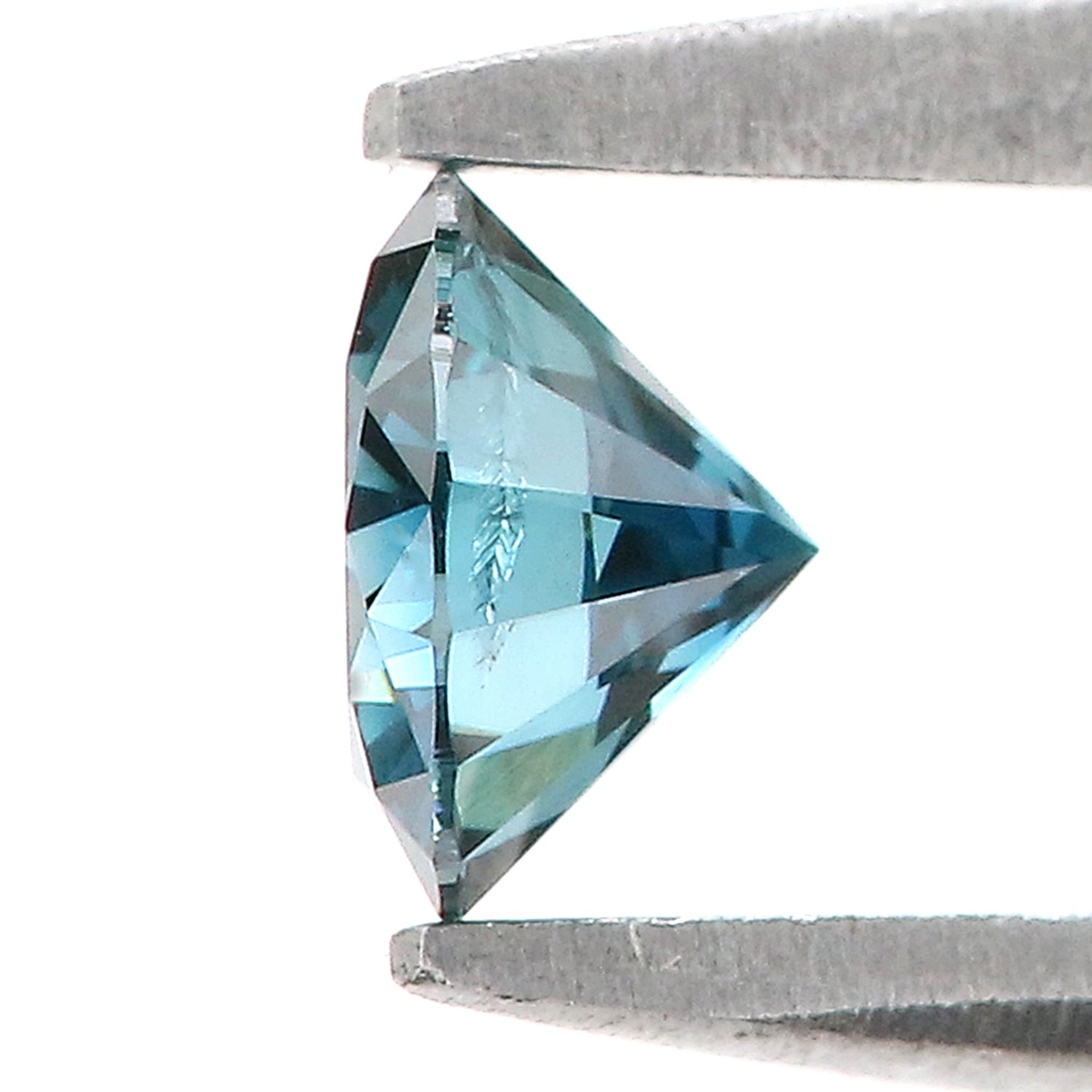 0.42 Ct Natural Loose Round Shape Diamond Blue Round Cut Diamond 4.85 MM Natural Loose Diamond Blue Color Round Brilliant Cut Diamond LQ001