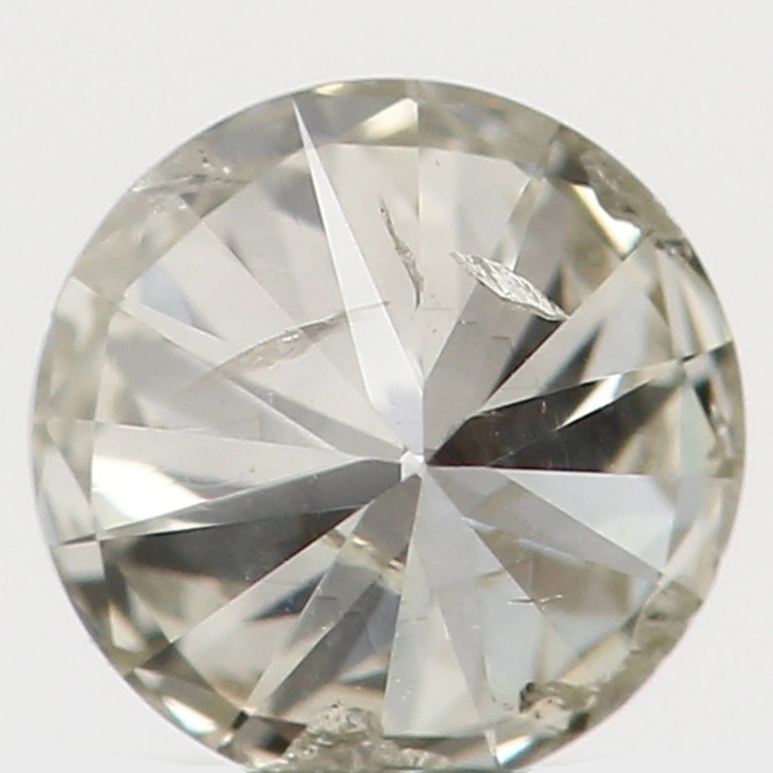 0.170 Ct Natural Loose Round Shape Diamond Brown Color Round Cut Diamond 3.50 MM Natural Loose Diamond Round Brilliant Cut Diamond N7816