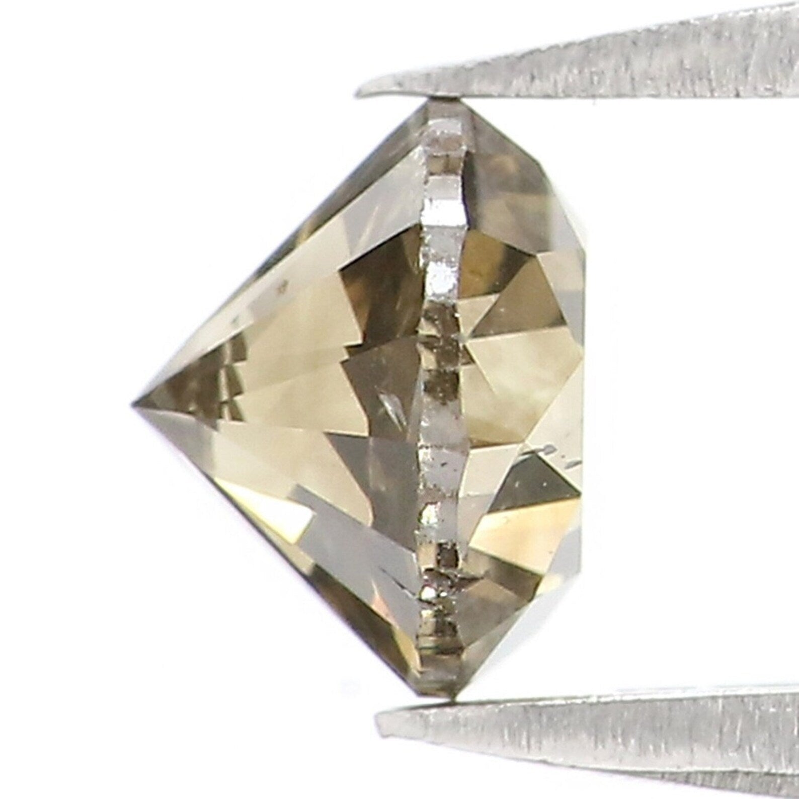 0.73 CT Natural Loose Round Brilliant Cut Diamond Light Green Color Round Shape Diamond 5.20 MM Natural Light Green Round Cut Diamond NQ304